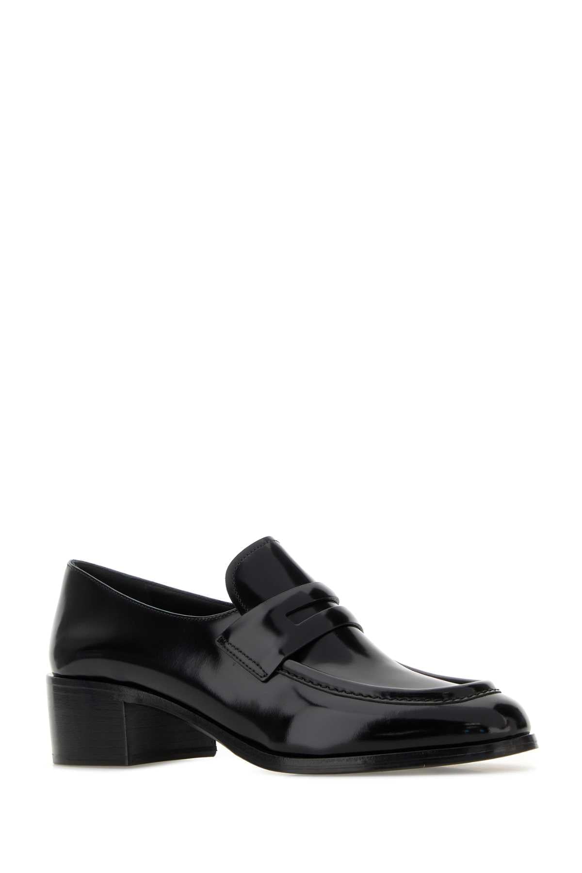 Church's Women Black Leather Prudence Loafers CHURCH'S