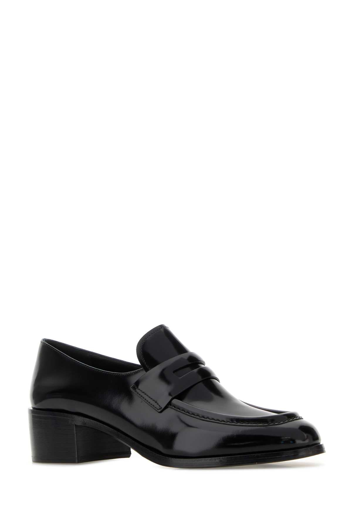 Church's Women Black Leather Prudence Loafers CHURCH'S