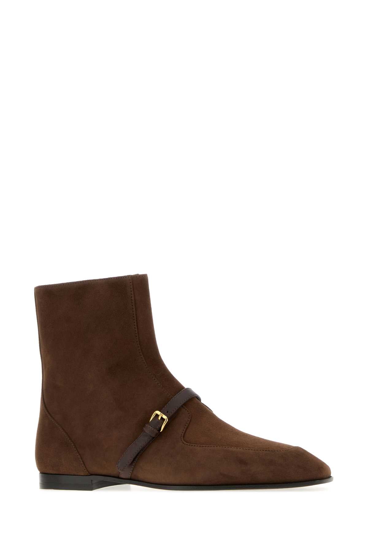 Church's Women Brown Suede Suzanne Ankle Boots CHURCH'S