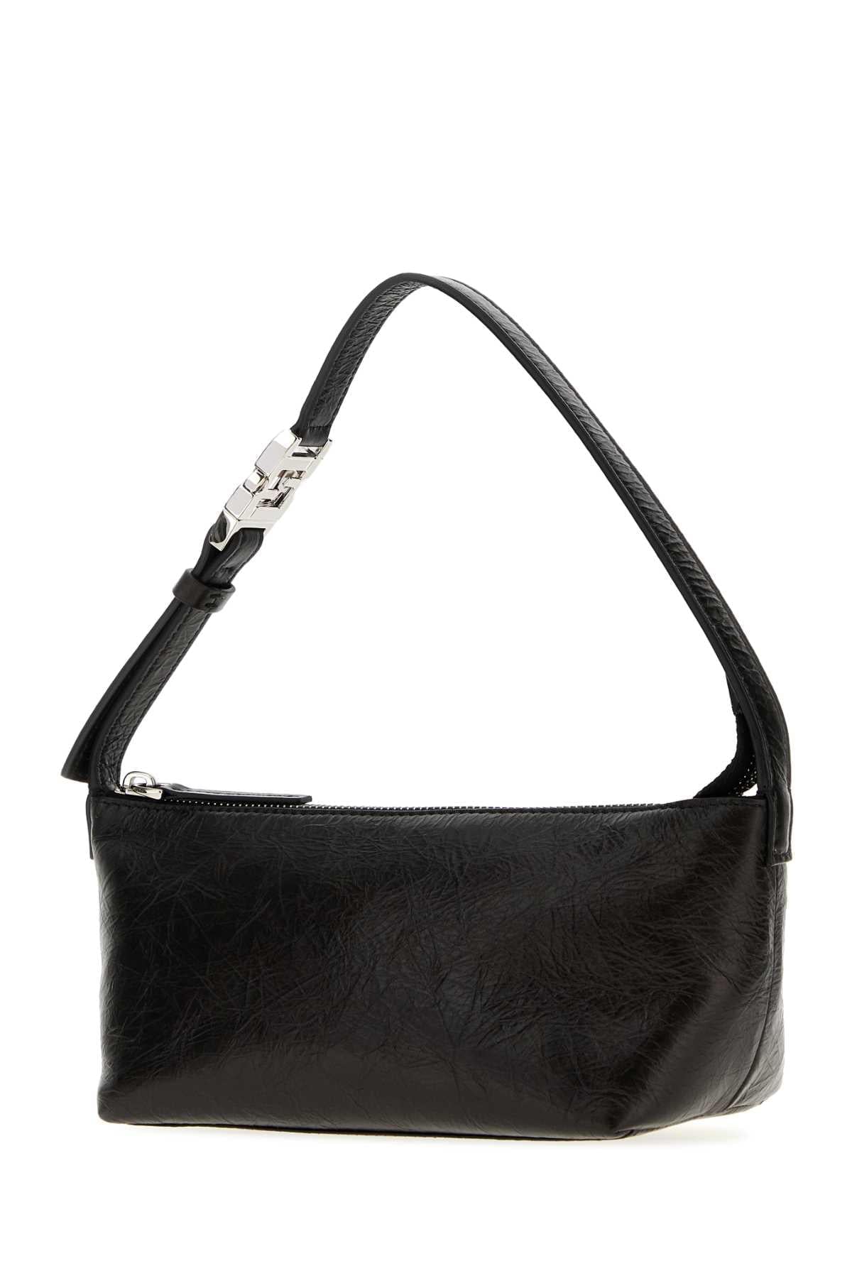 Fendi Women Black Leather Small Vanity Handbag FENDI