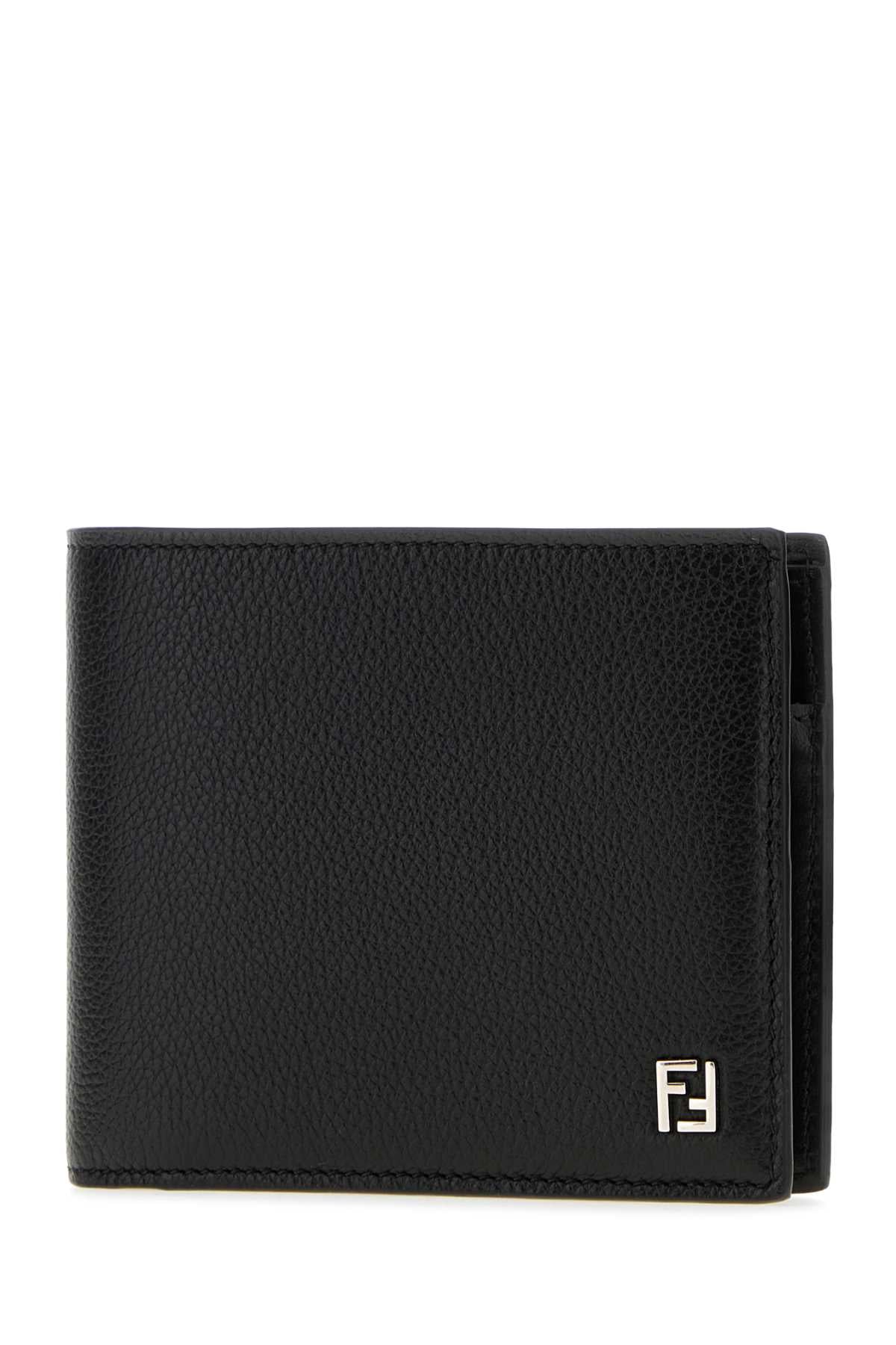 Fendi Men Black Leather Wallet FENDI