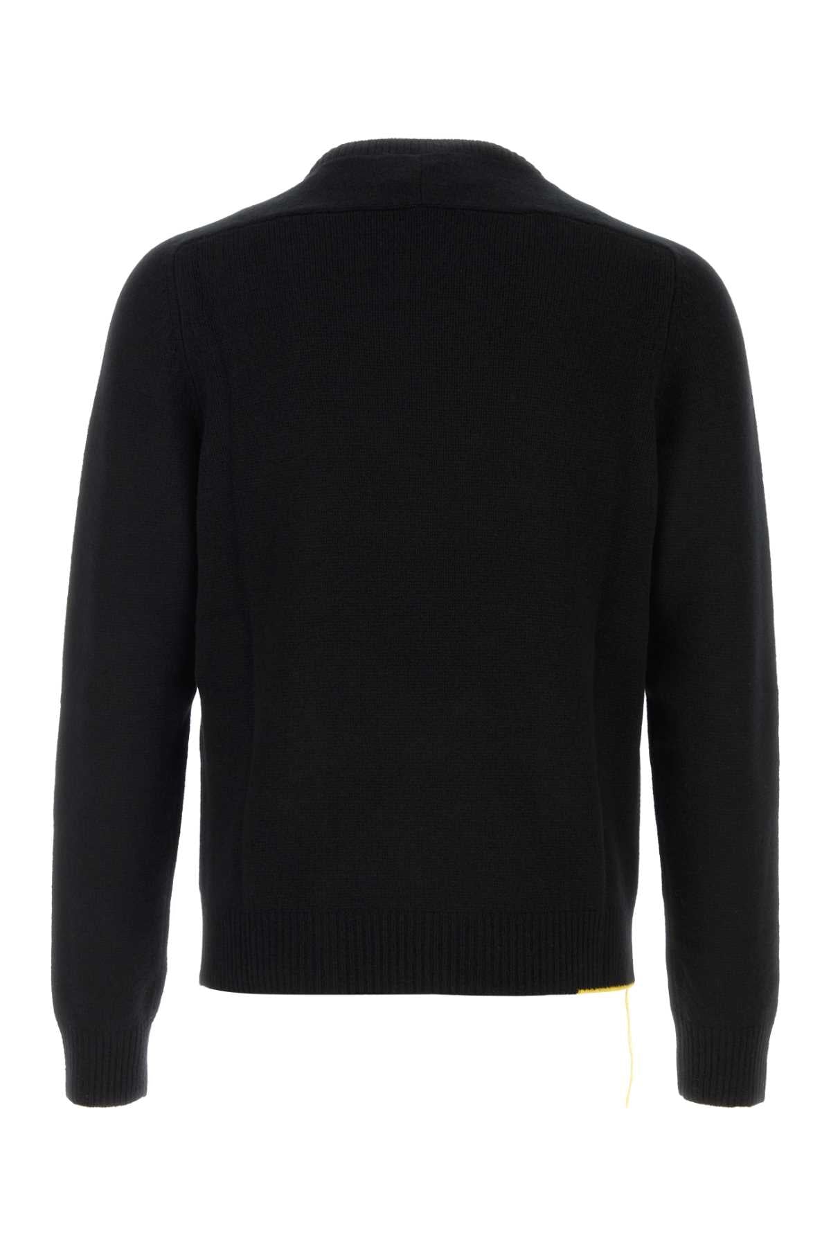 Fendi Men Black Cashmere Sweater FENDI