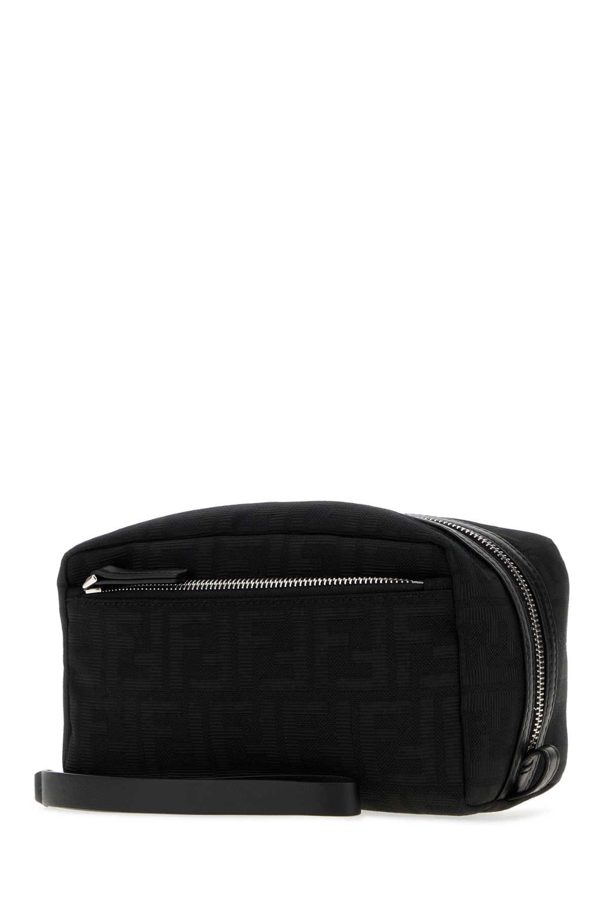 Fendi Men Embroidered Jacquard Small Beauty Case FENDI
