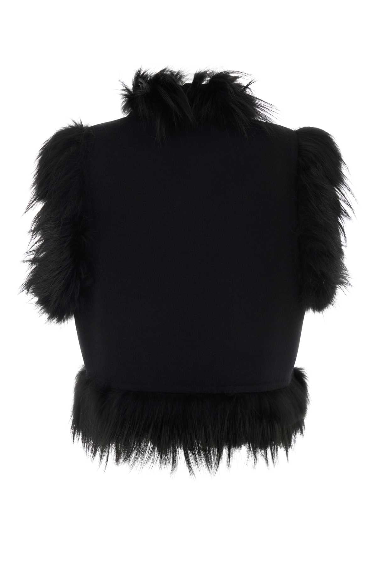 Fendi Women Gilet Panno + Floral FENDI