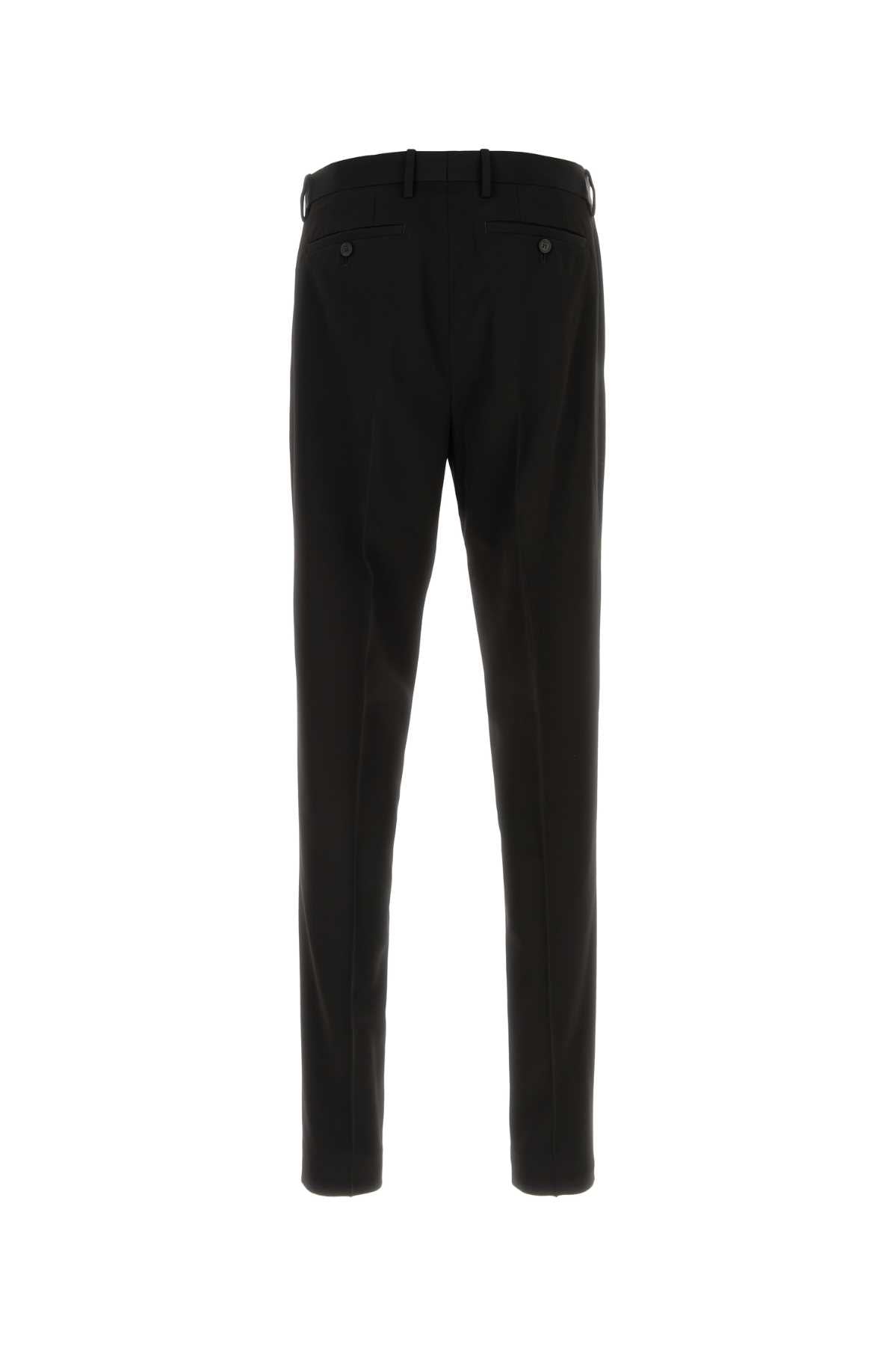 Fendi Men Black Wool Pant FENDI