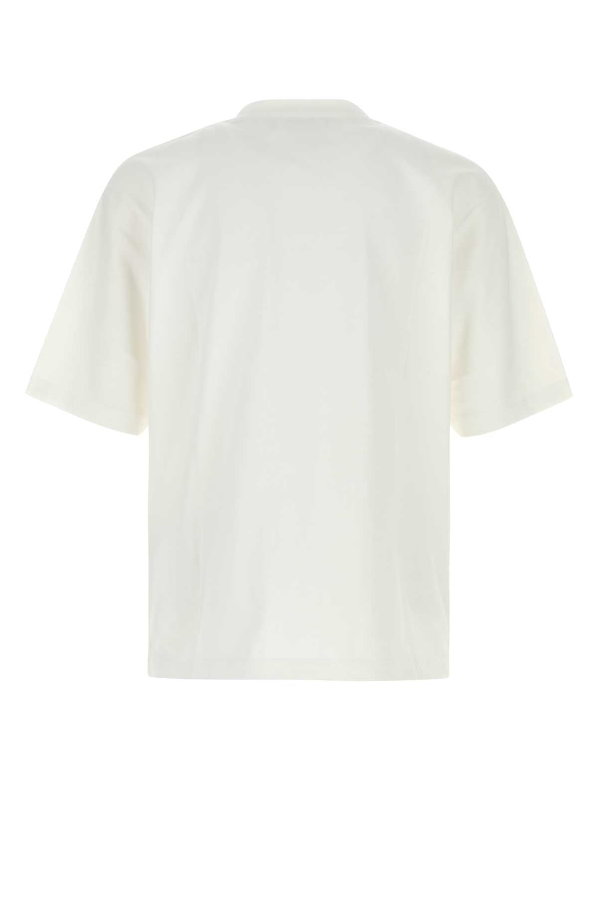 Dsquared Men White Cotton Oversize T-Shirt DSQUARED2