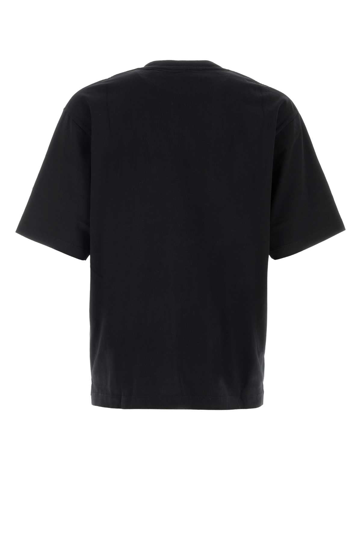 Dsquared Men Black Cotton Oversize T-Shirt DSQUARED2
