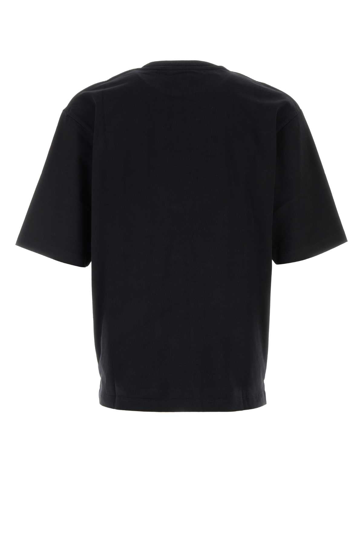 Dsquared Men Black Cotton Oversize T-Shirt DSQUARED2