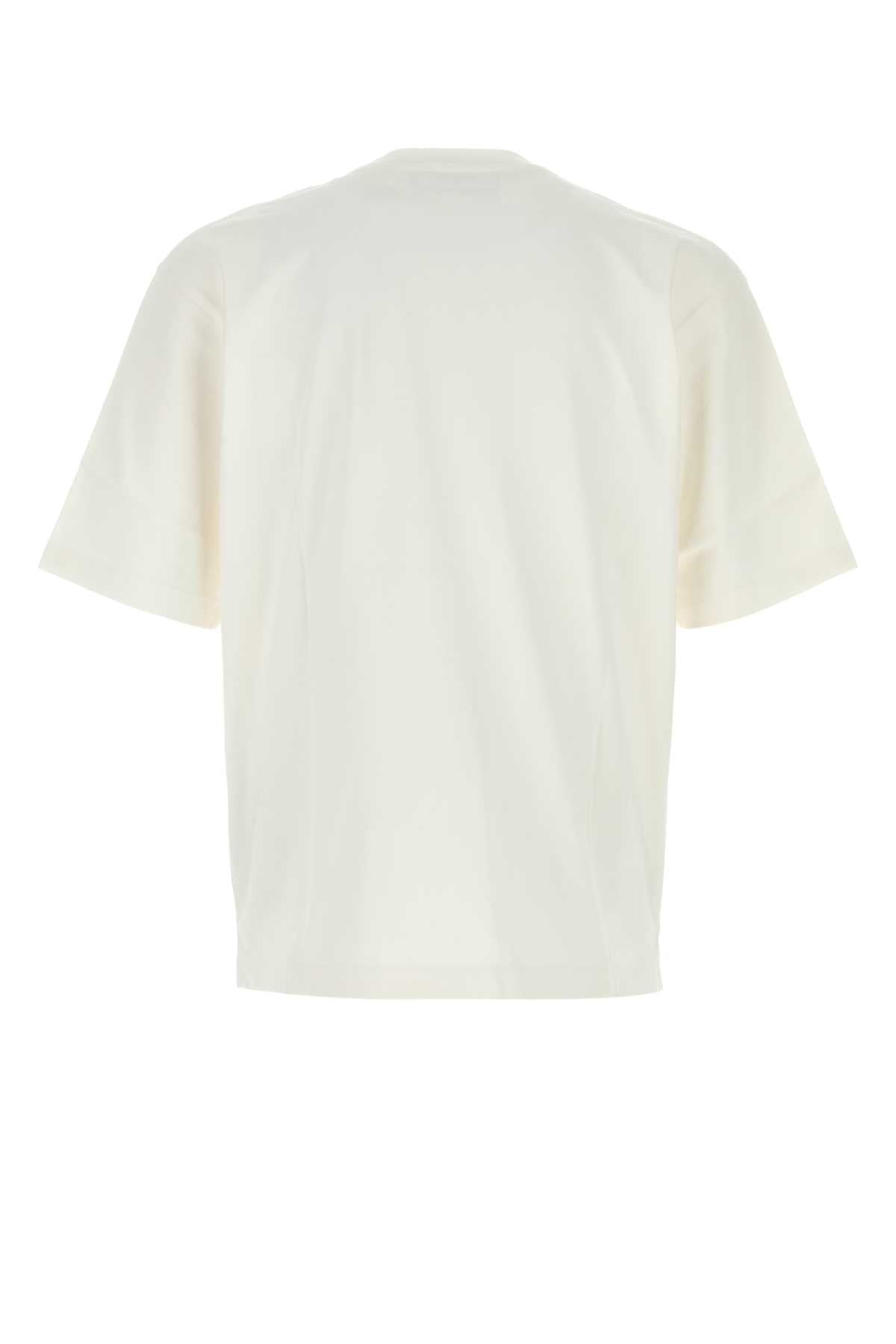 Dsquared Men White Cotton Oversize T-Shirt DSQUARED2
