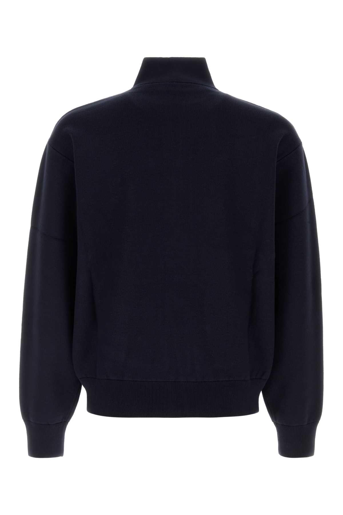 Dsquared Men Midnight Blue Knit Cardigan DSQUARED2