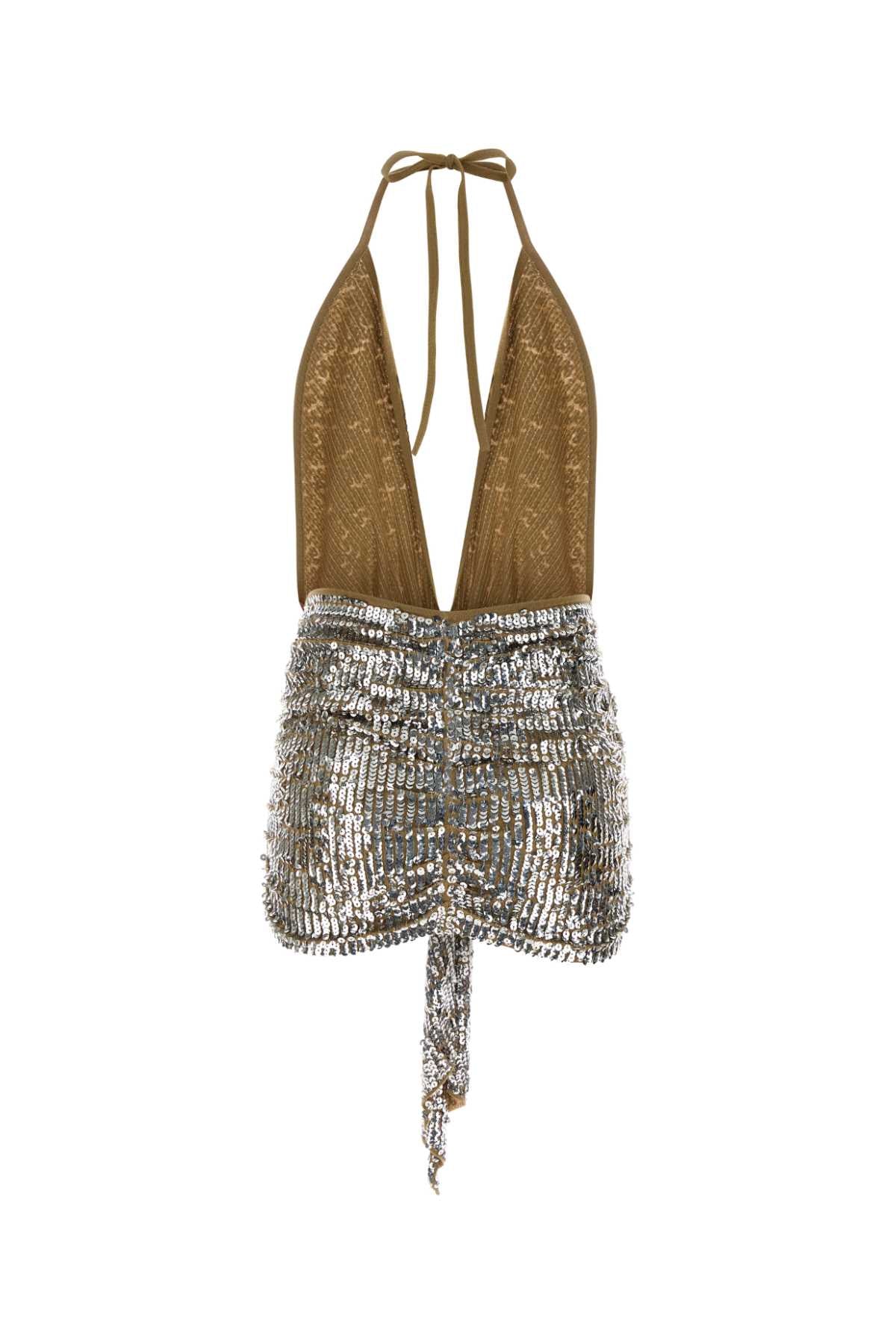 Dsquared Women Embellished Wool Mini Dress DSQUARED2