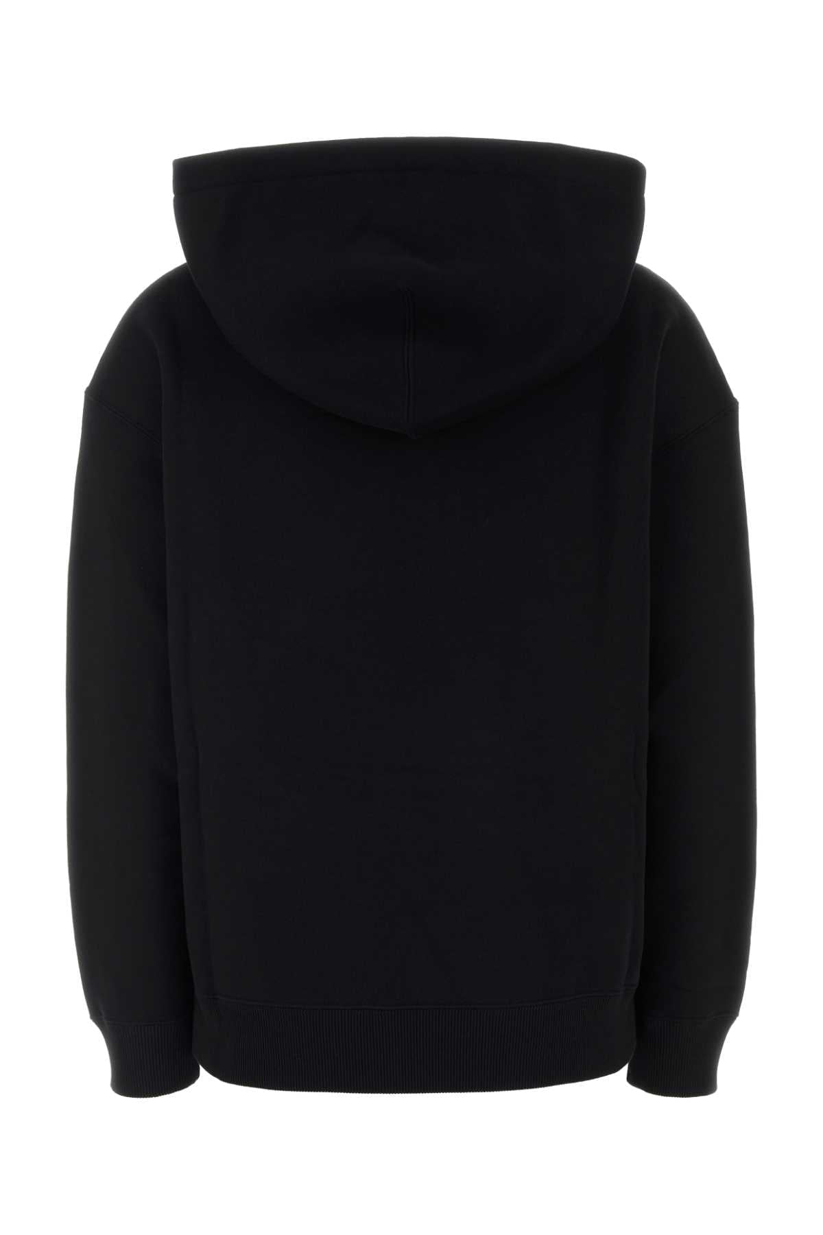 Jil Sander Women Black Cotton Sweatshirt JIL SANDER