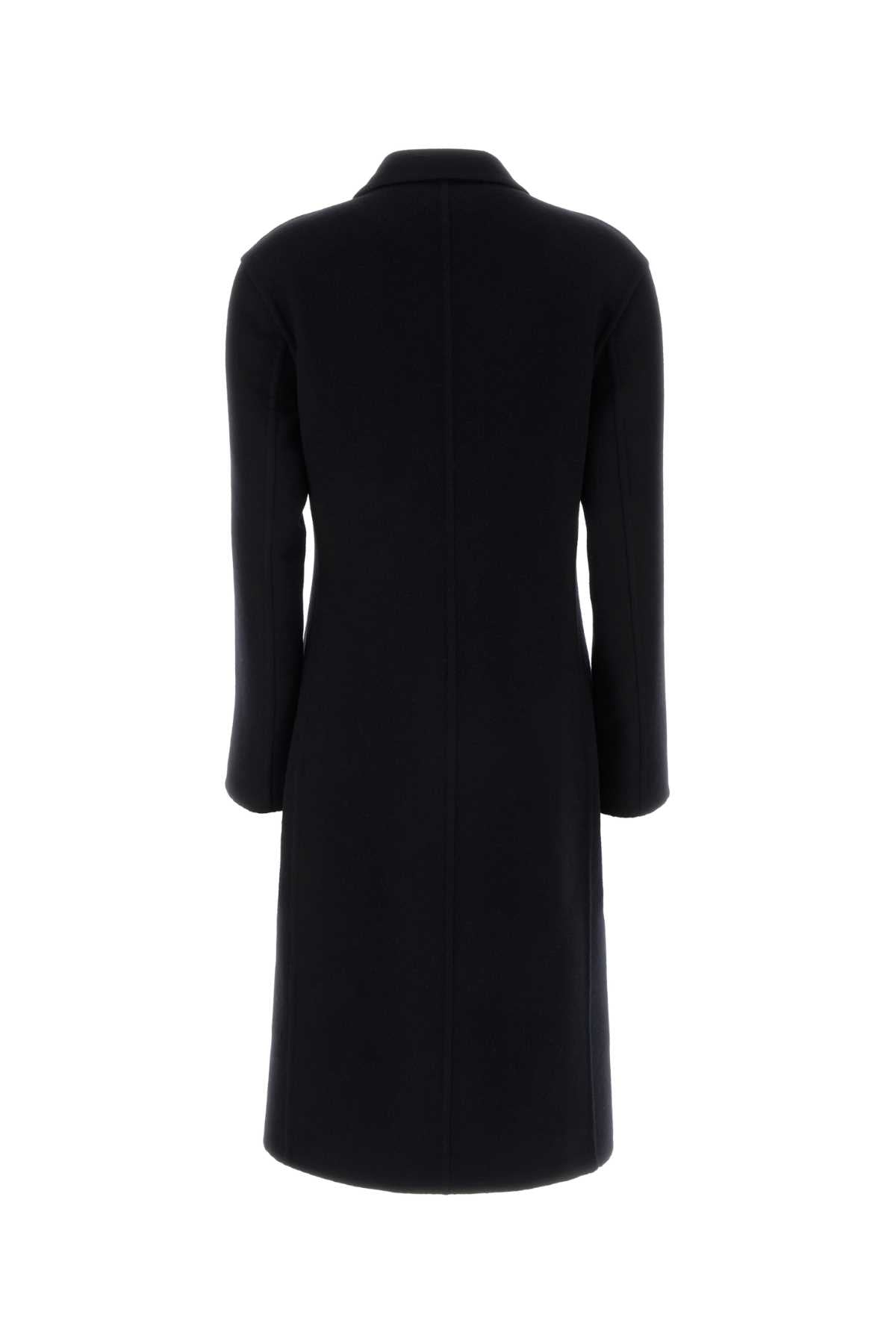 Jil Sander Women Black Cashmere Blend Coat