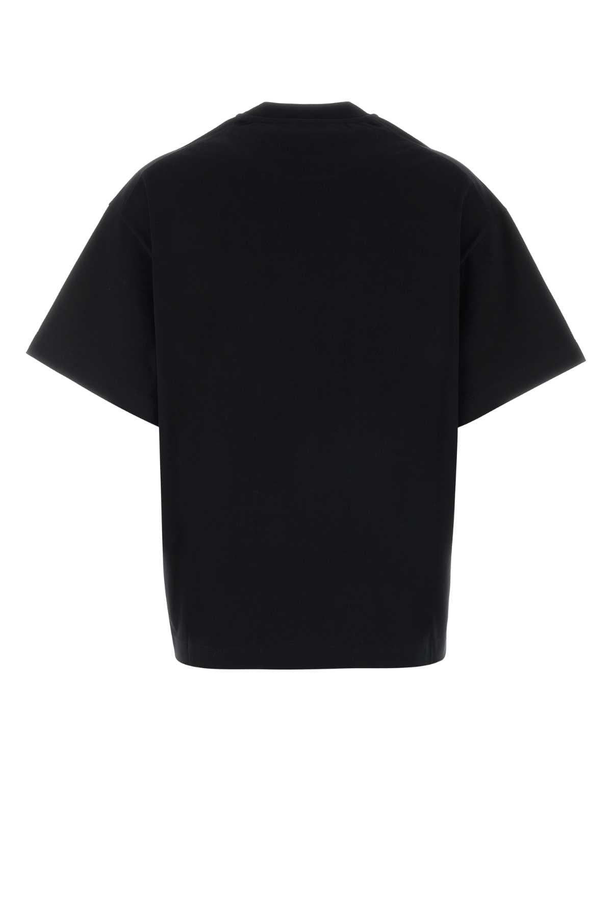 Jil Sander Women Black Cotton T-Shirt JIL SANDER
