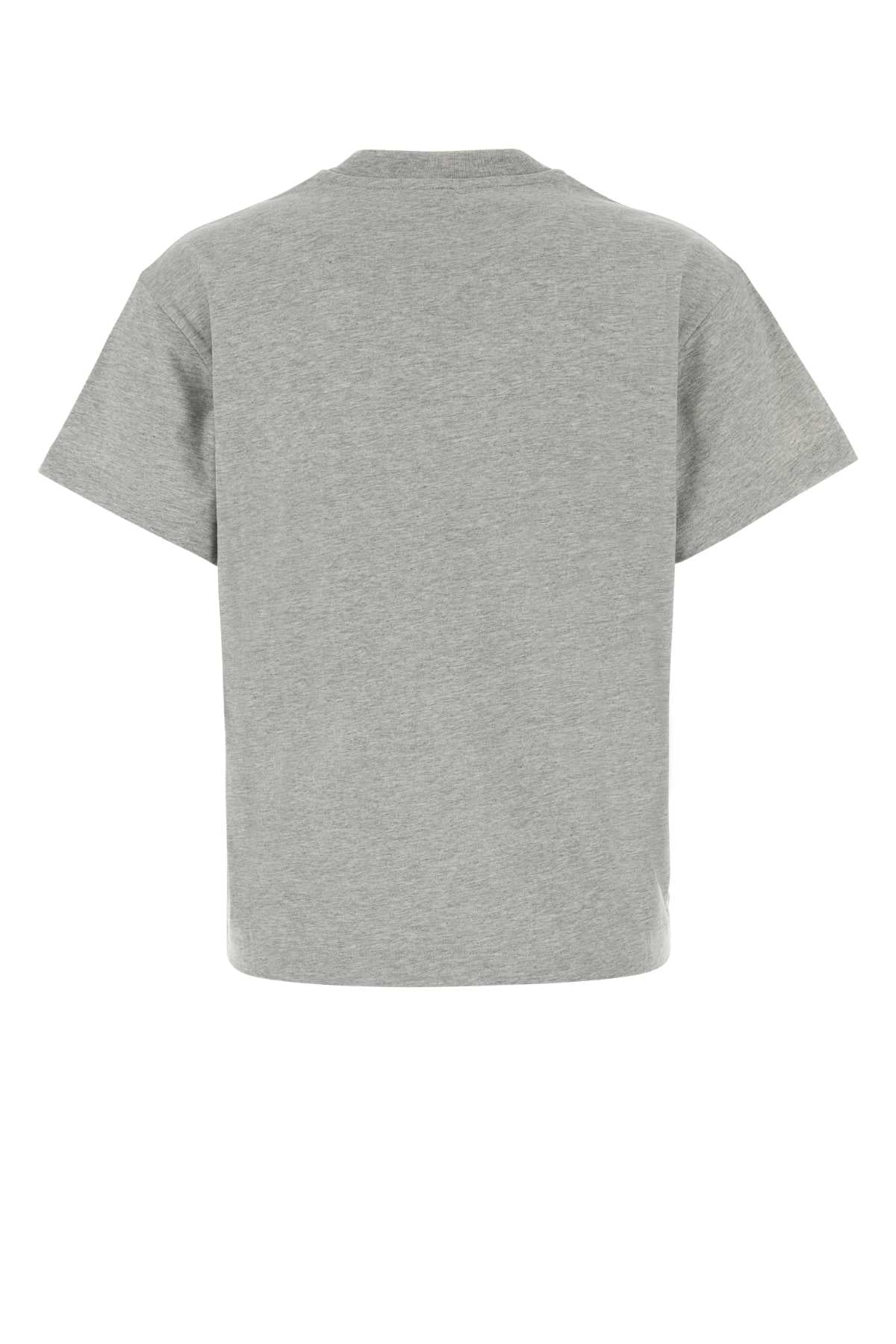 Jil Sander Women Grey Cotton T-Shirt JIL SANDER