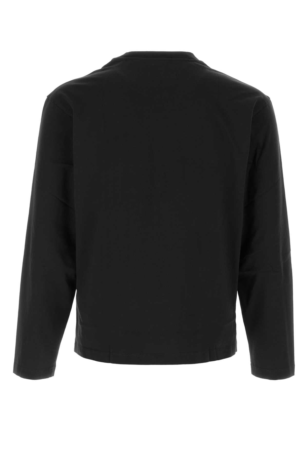 Jil Sander Men Black Cotton T-Shirt Set JIL SANDER