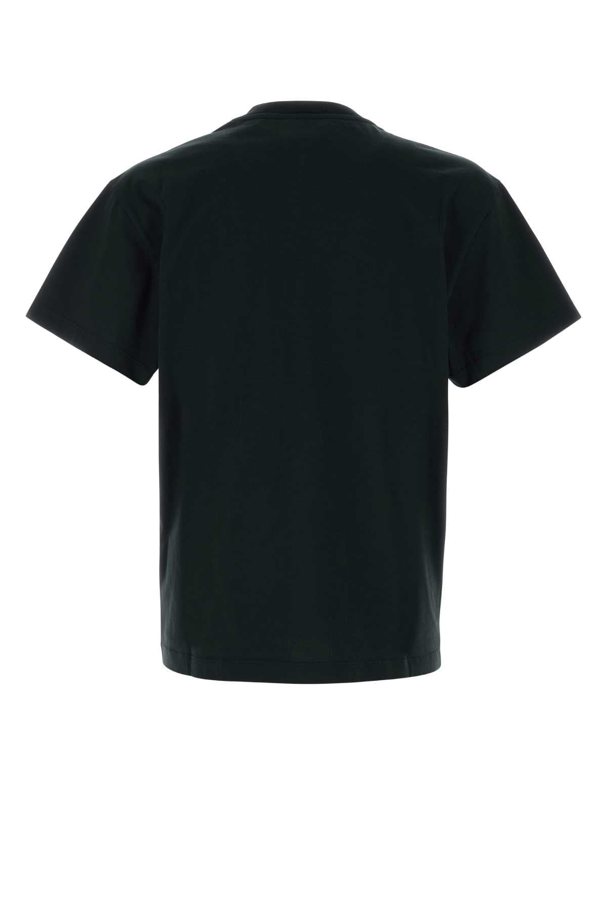 Jil Sander Men Black Cotton T-Shirt JIL SANDER