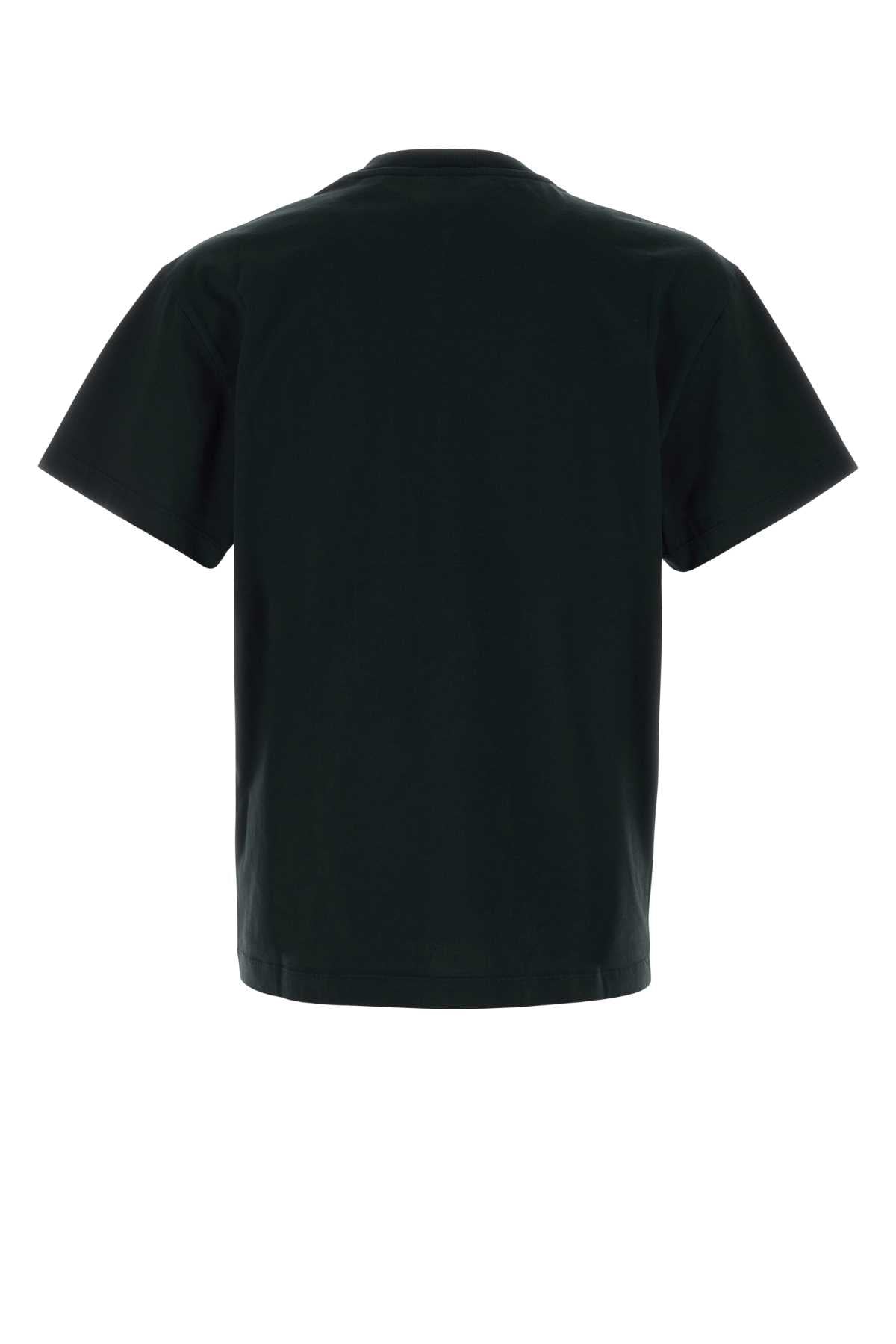 Jil Sander Men Black Cotton T-Shirt JIL SANDER