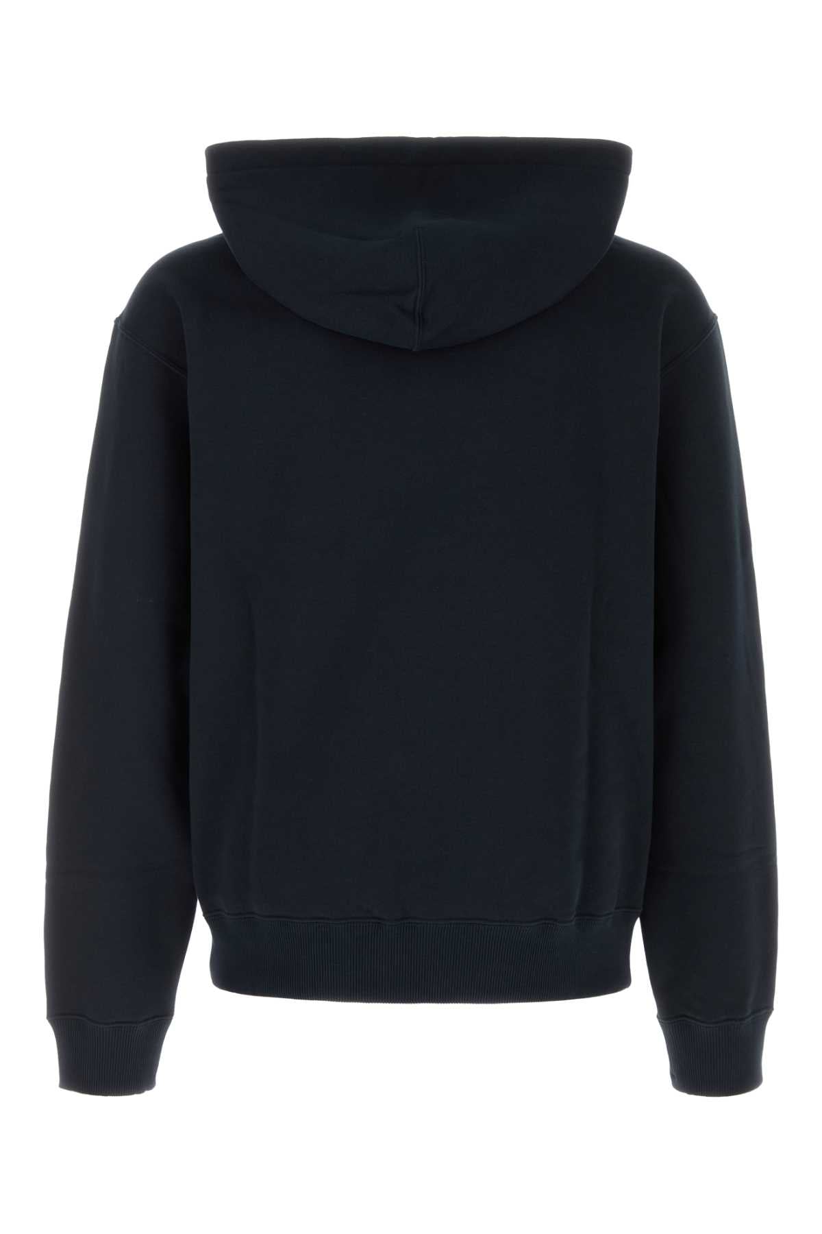 Jil Sander Men Midnight Blue Cotton Sweatshirt JIL SANDER