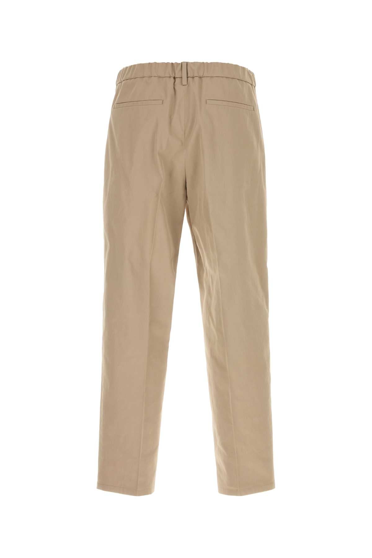 Jil Sander Men Sand Cotton Pant JIL SANDER