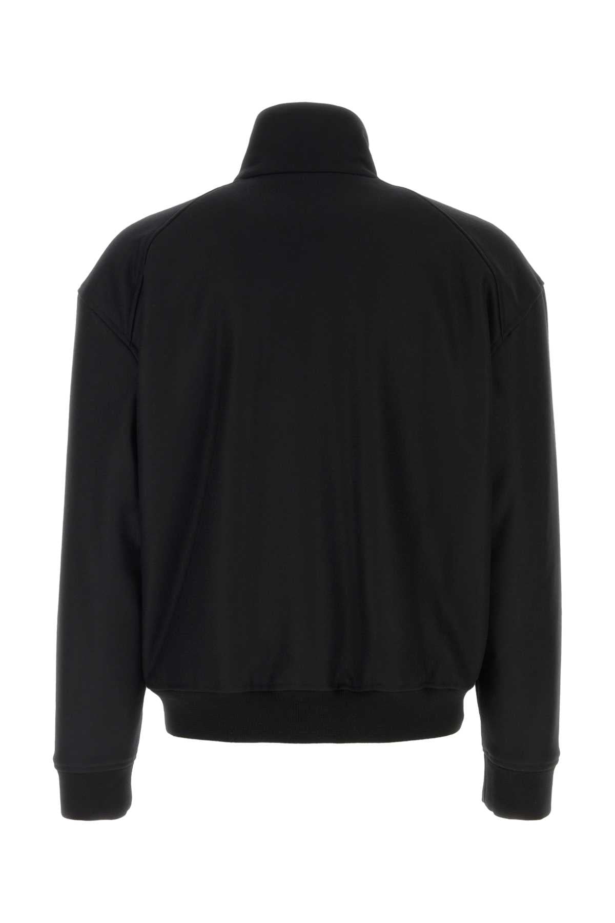 Jil Sander Men Black Wool Bomber Jacket JIL SANDER