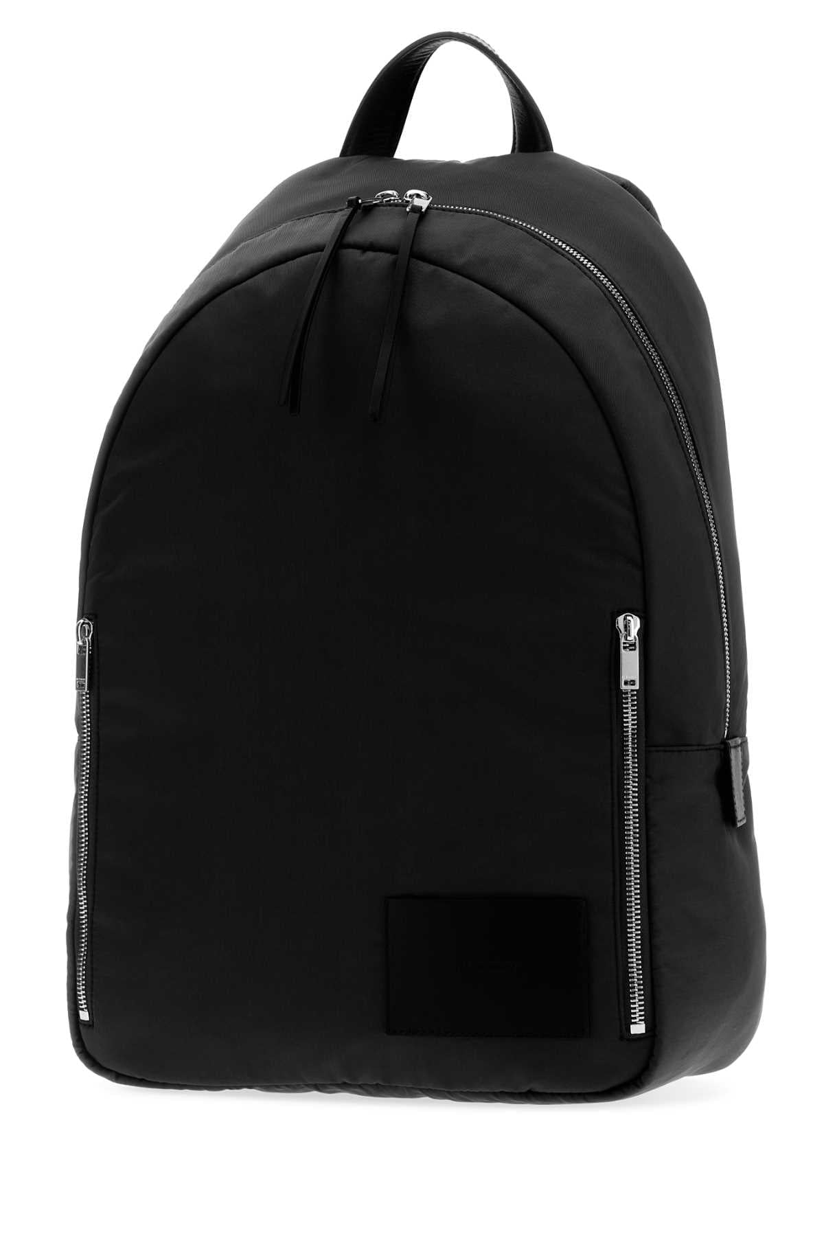 Jil Sander Men Black Fabric Urban Backpack JIL SANDER