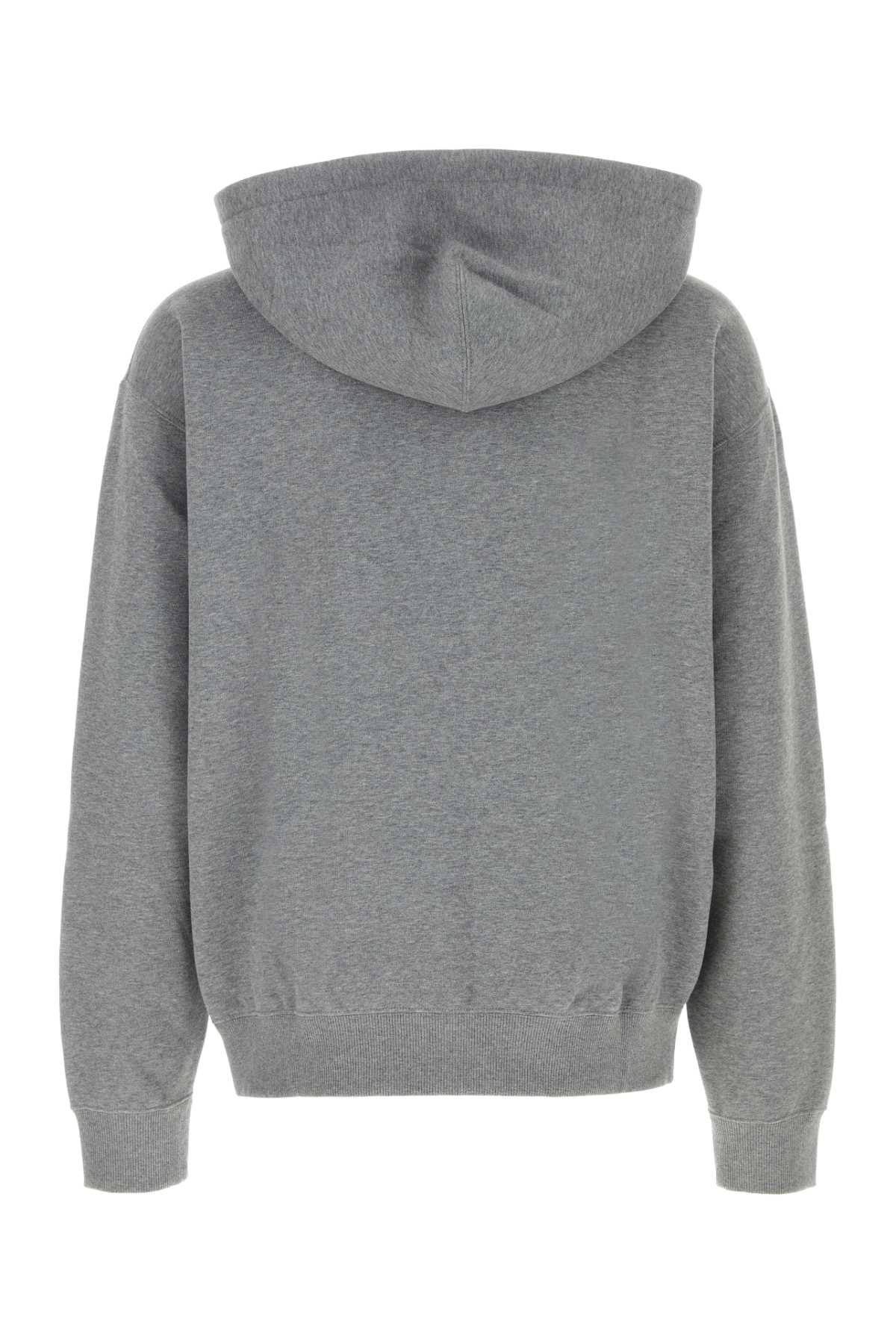 Jil Sander Men Grey Cotton Sweatshirt JIL SANDER
