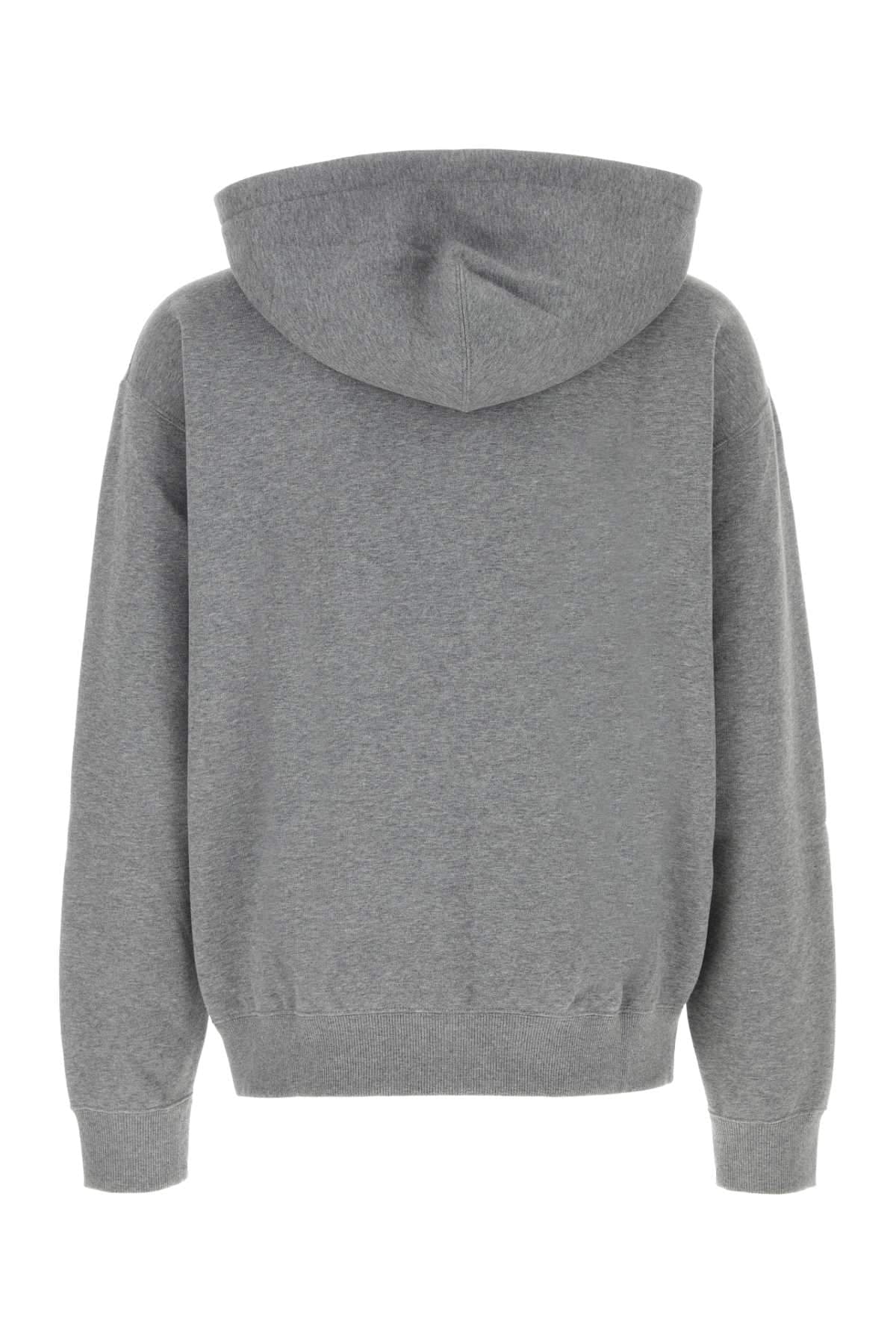 Jil Sander Men Grey Cotton Sweatshirt JIL SANDER