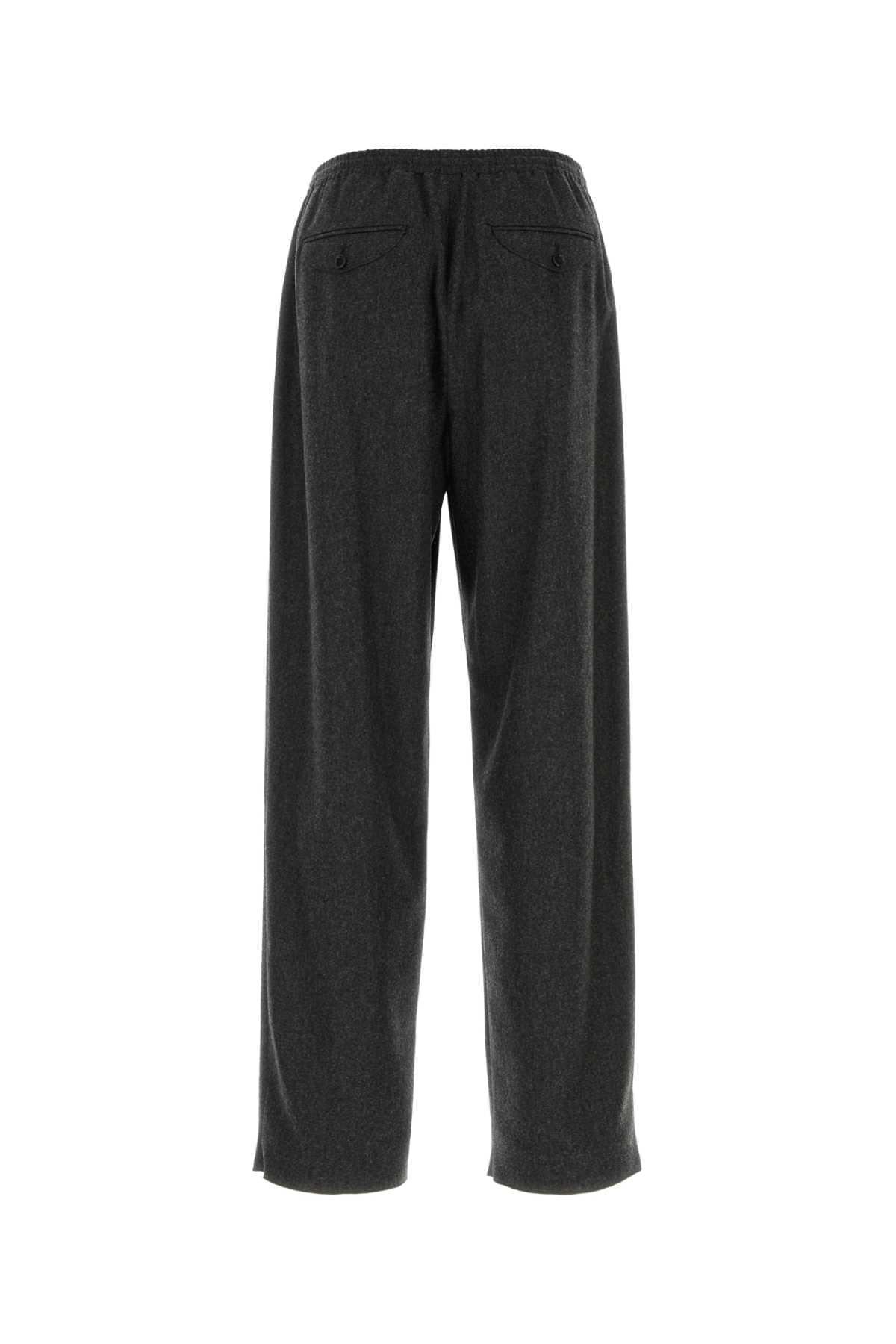 Jil Sander Men Graphite Flannel Pant JIL SANDER