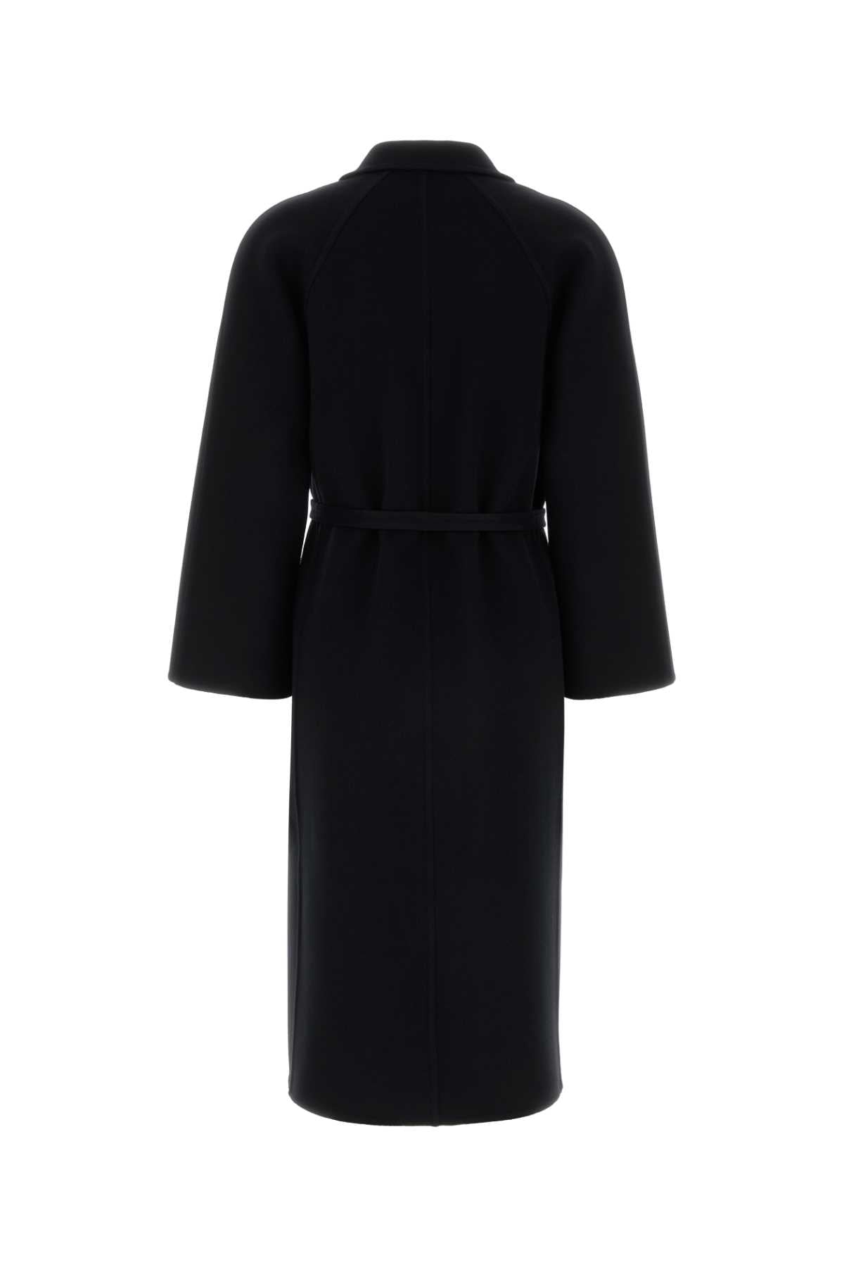 Jil Sander Women Black Wool Coat JIL SANDER