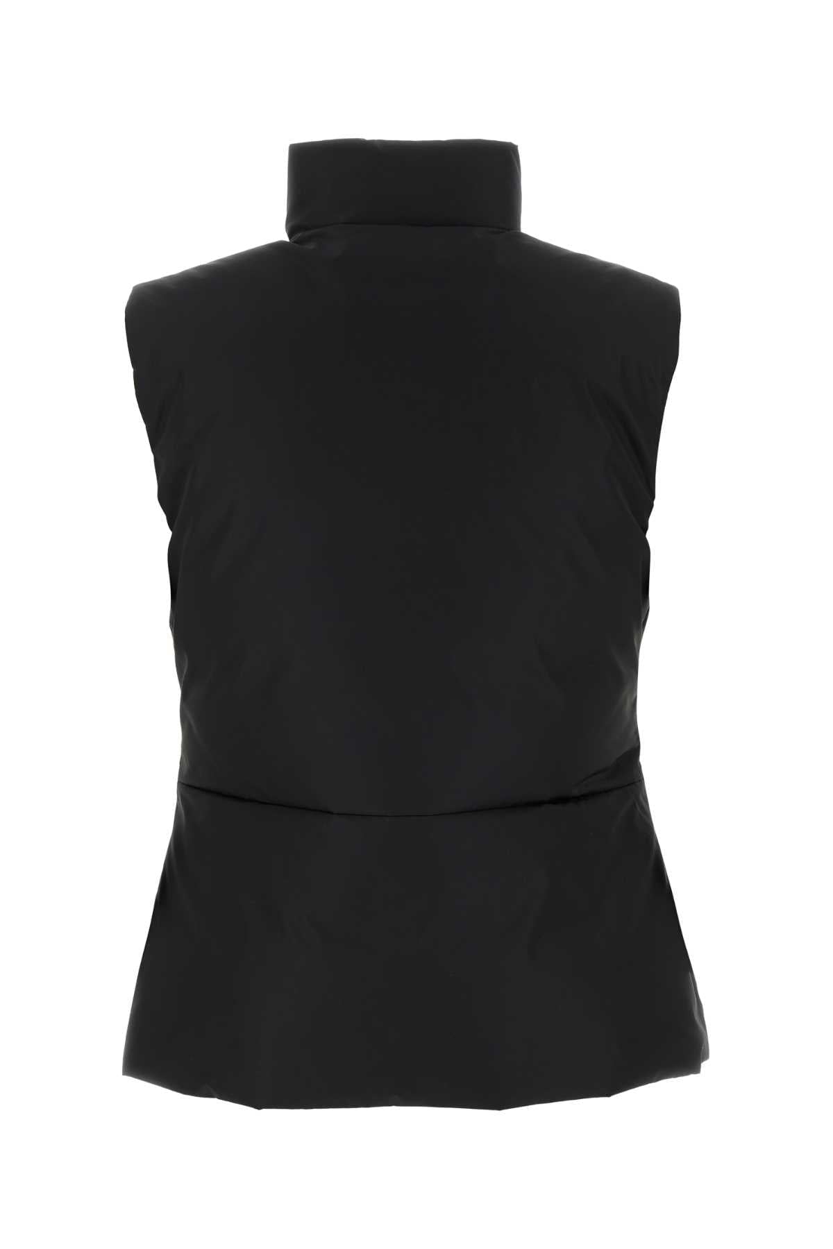 Jil Sander Women Black Polyester Sleeveless Jacket JIL SANDER