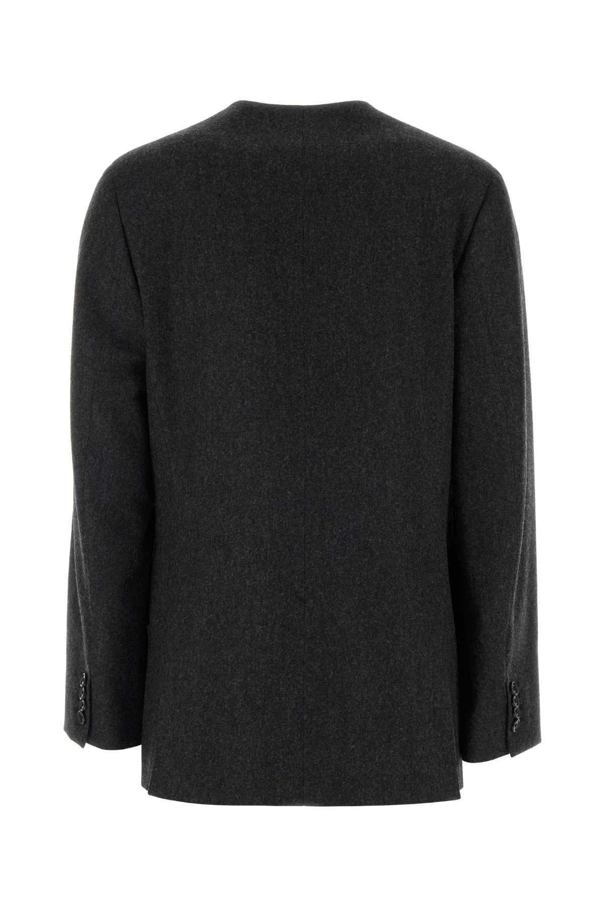 Jil Sander Women Charcoal Wool Blazer JIL SANDER