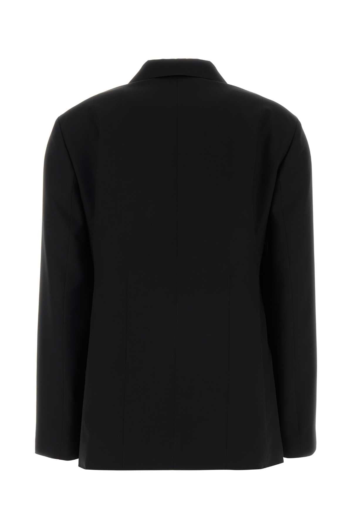 Jil Sander Women Black Wool Blazer JIL SANDER