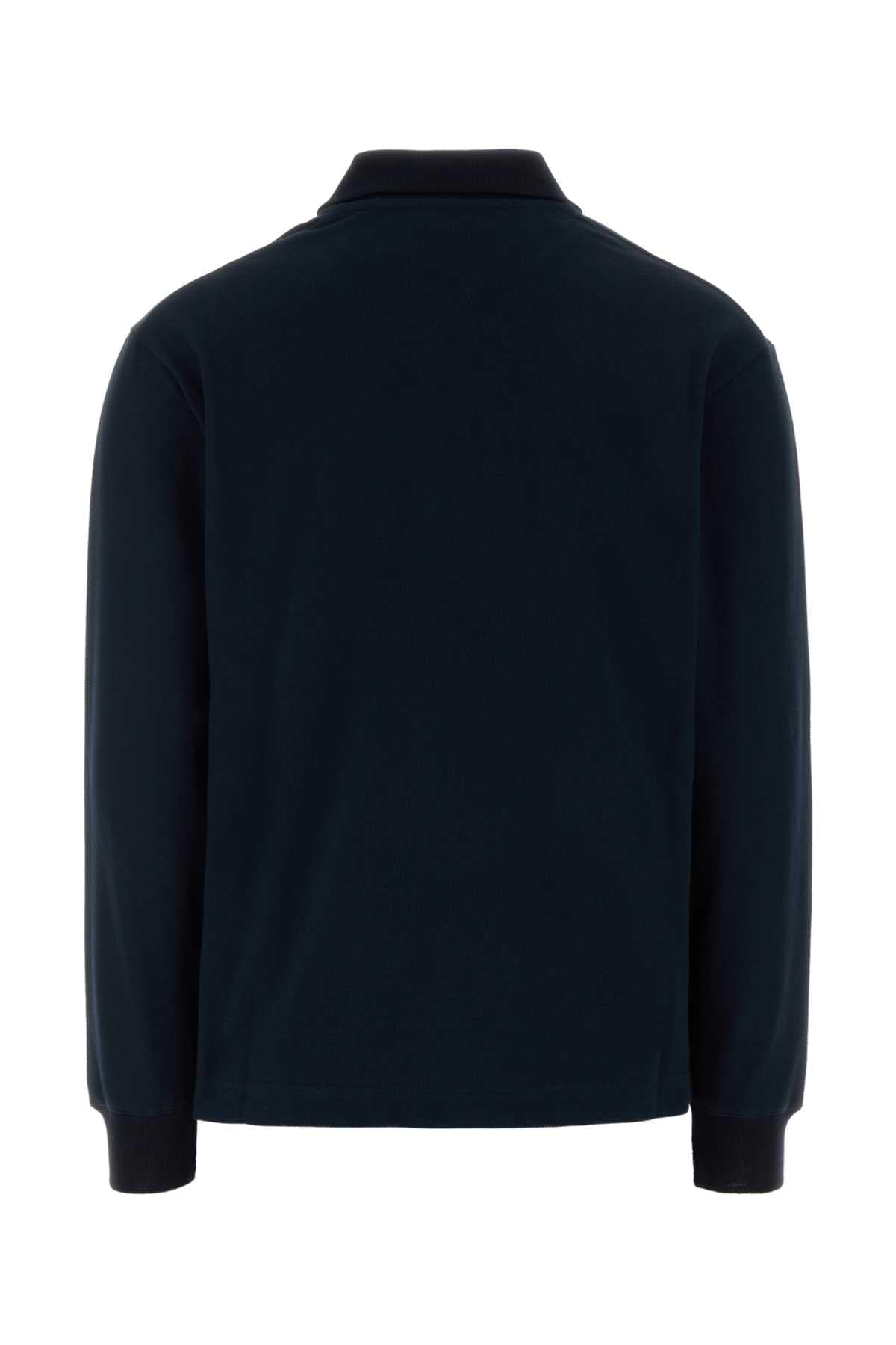 Jil Sander Women Black Piquet Polo Shirt JIL SANDER