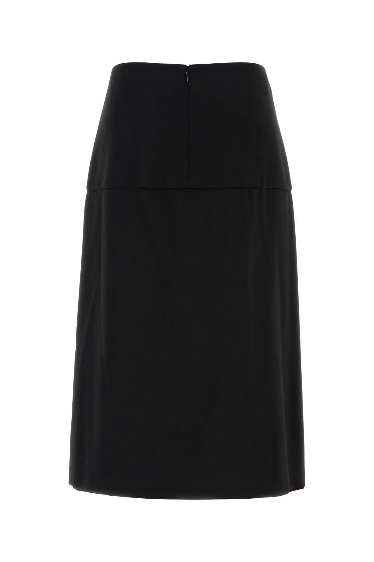 Jil Sander Women Black Sable Skirt JIL SANDER