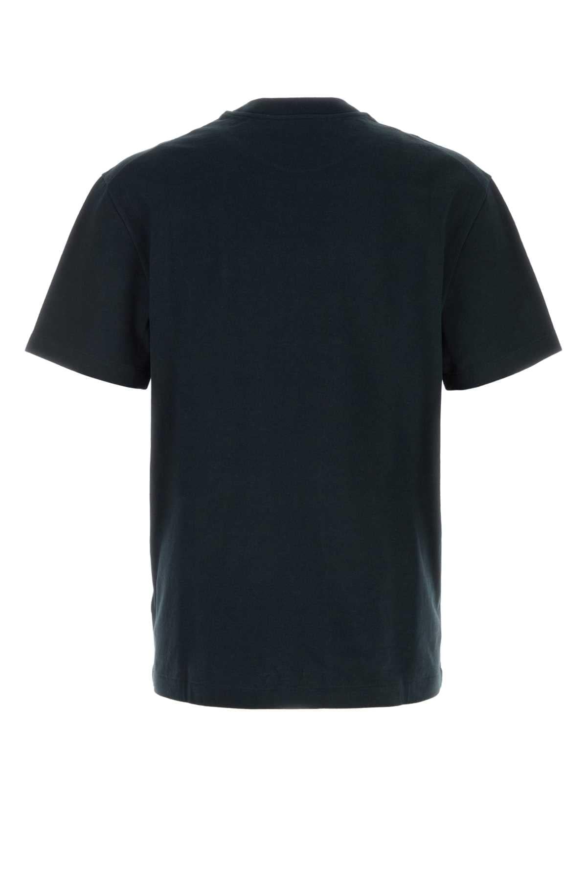 Jil Sander Men Midnight Blue Cotton T-Shirt JIL SANDER
