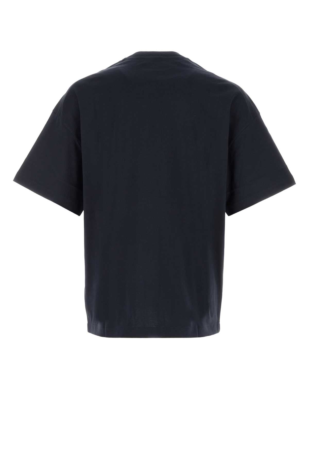 Jil Sander Men Midnight Blue Cotton T-Shirt JIL SANDER