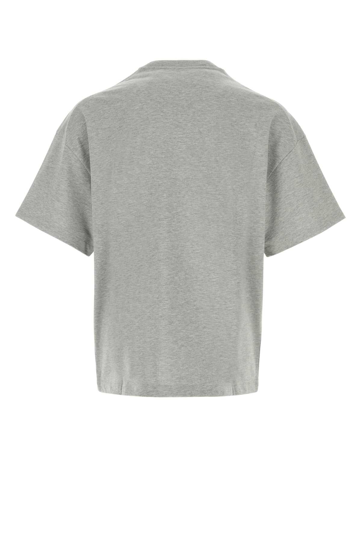 Jil Sander Men Grey Cotton T-Shirt JIL SANDER