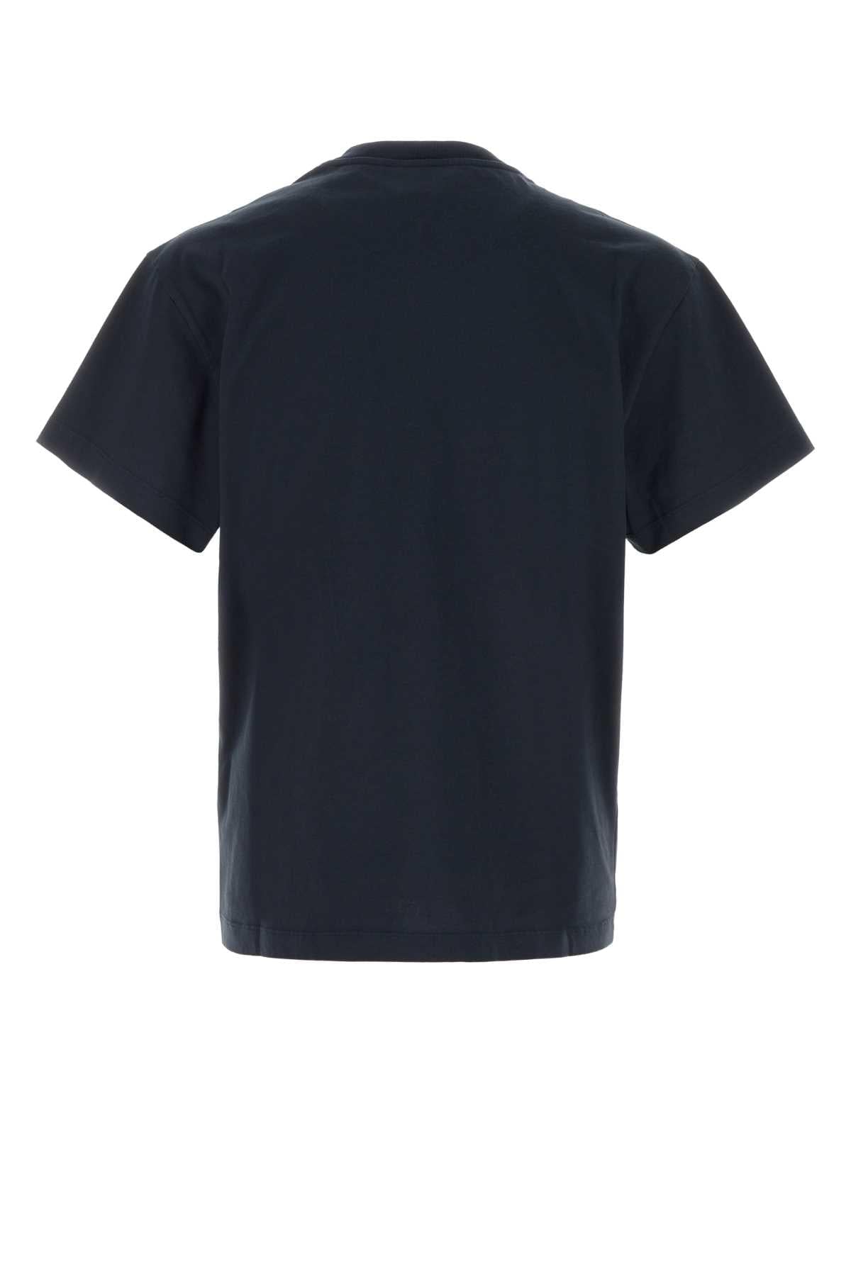 Jil Sander Men Midnight Blue Cotton T-Shirt JIL SANDER