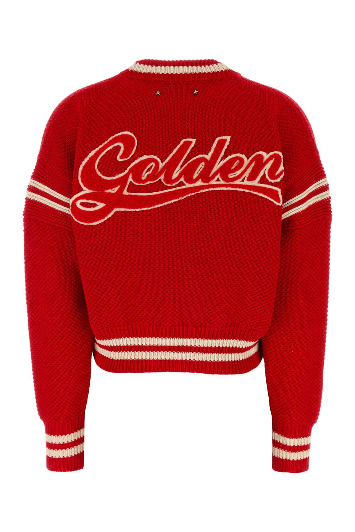 Golden Goose Deluxe Brand Women Red Cotton Oversize Sweater GOLDEN GOOSE