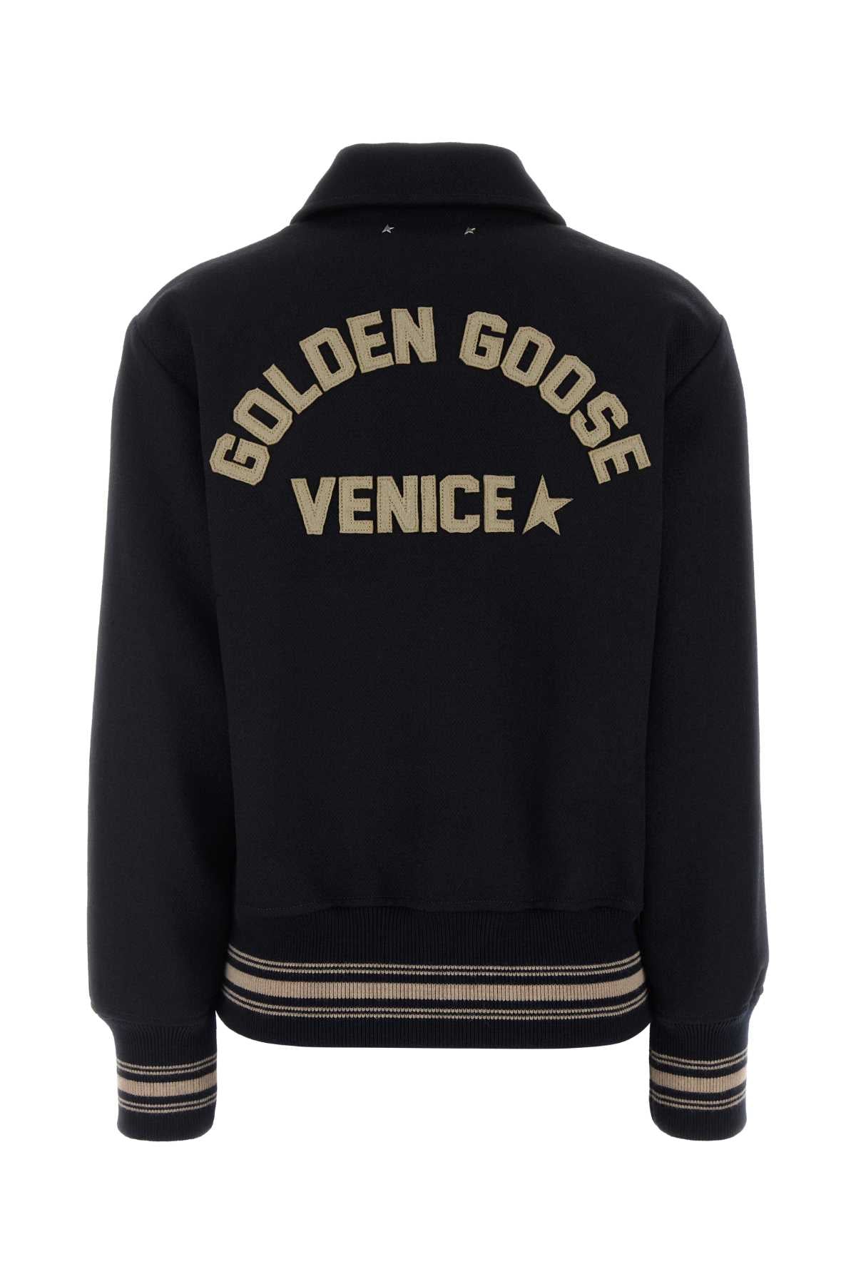 Golden Goose Deluxe Brand Women Journey W's Slim Bomber Jacket Ria Textured Wv GOLDEN GOOSE