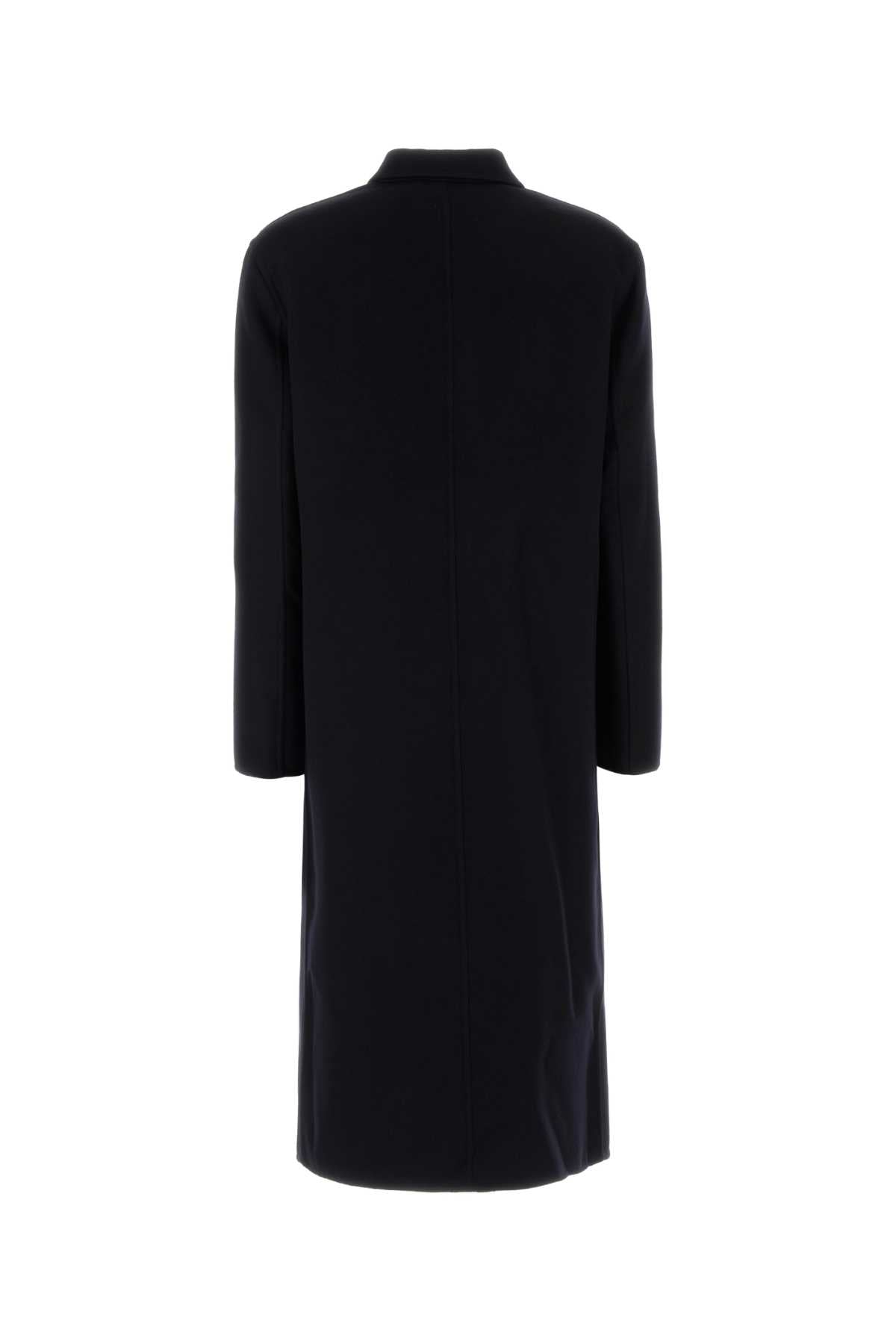 Jil Sander Women Black Cashmere Coat JIL SANDER