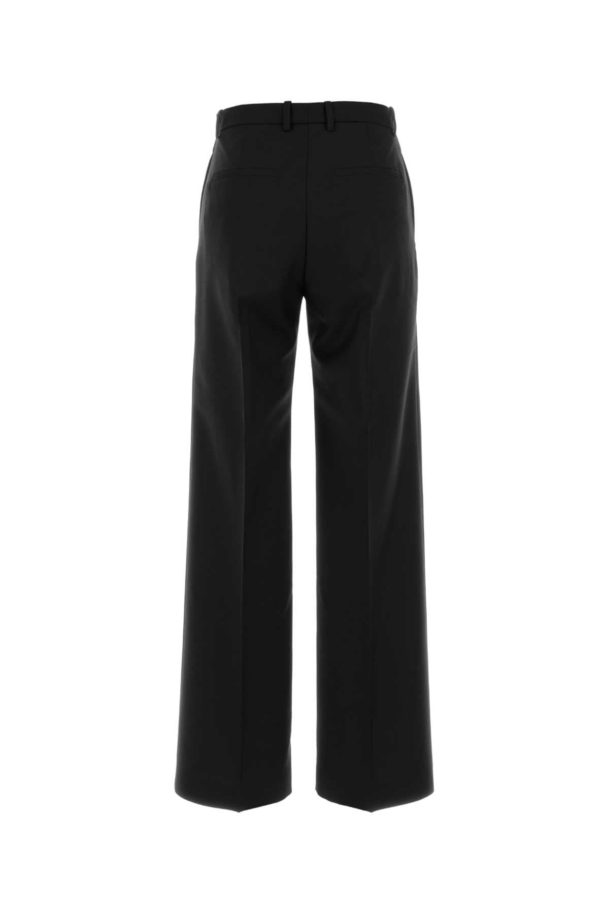 Jil Sander Women Black Wool Blend Pant JIL SANDER