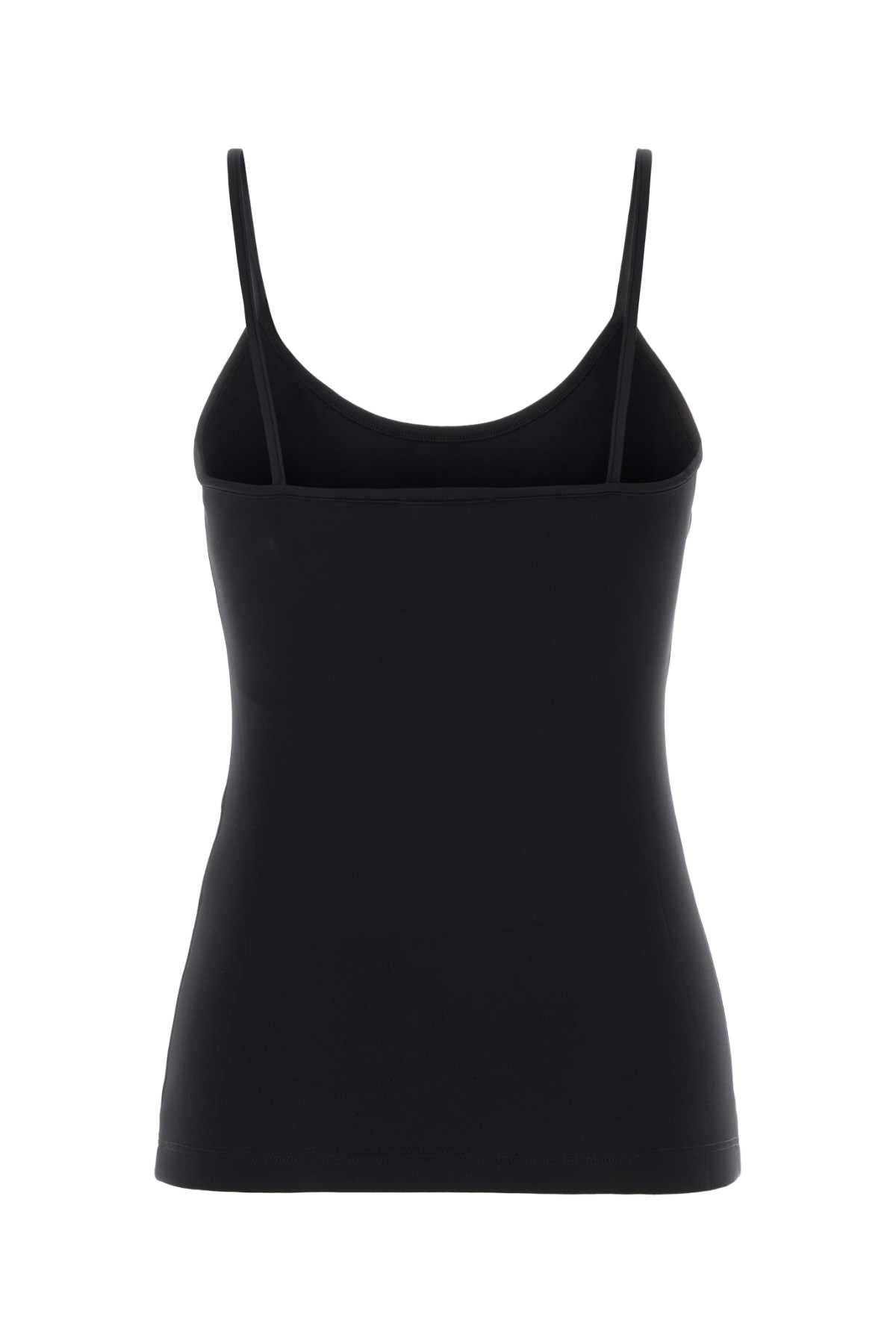 Off White Women Black Stretch Nylon Tank Top OFF-WHITE