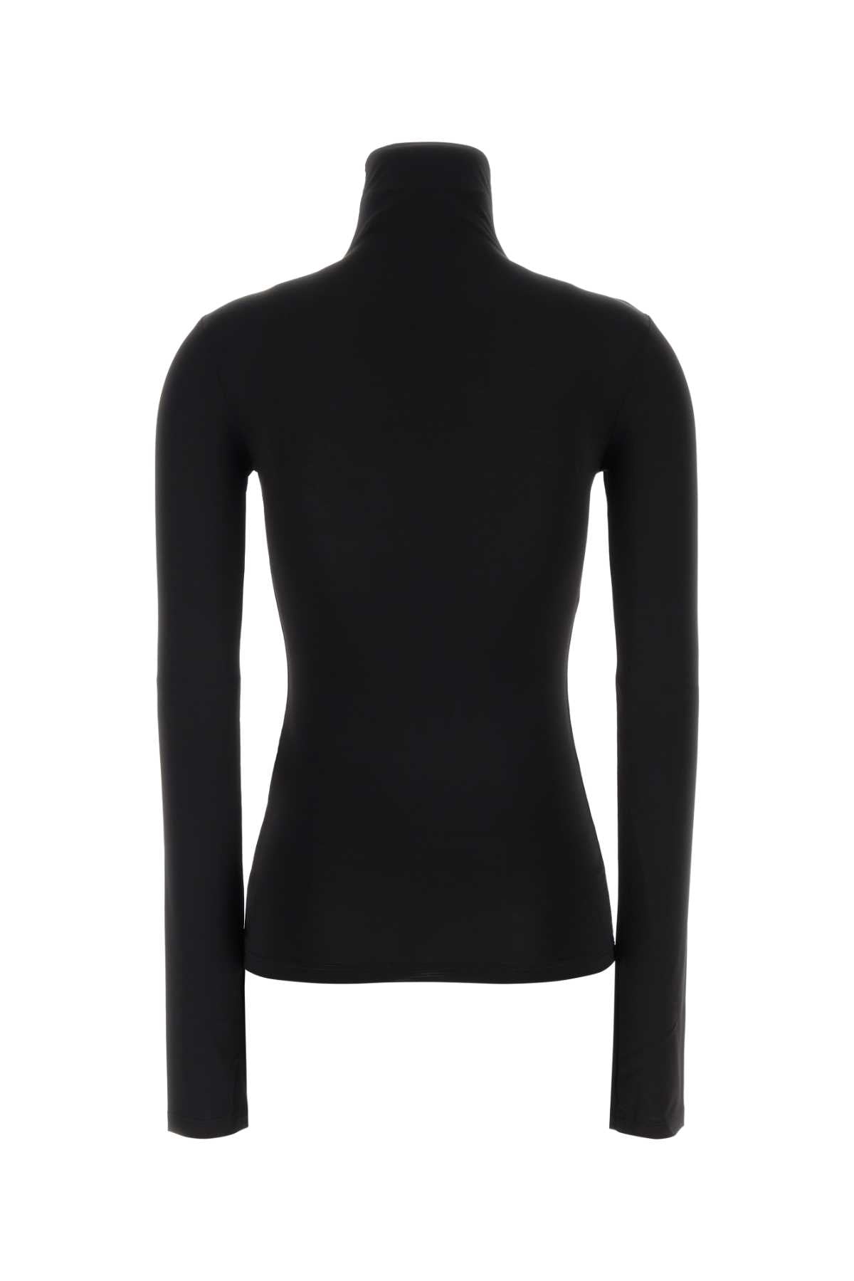 Off White Women Black Jersey T-Shirt OFF-WHITE
