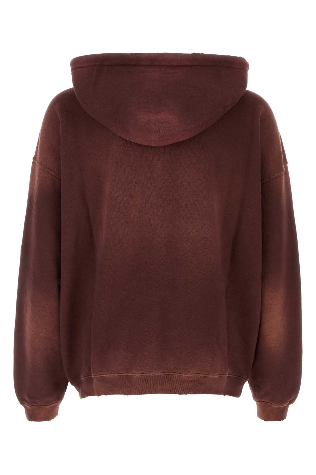 Golden Goose Deluxe Brand Men Grape Cotton Oversize Sweatshirt GOLDEN GOOSE