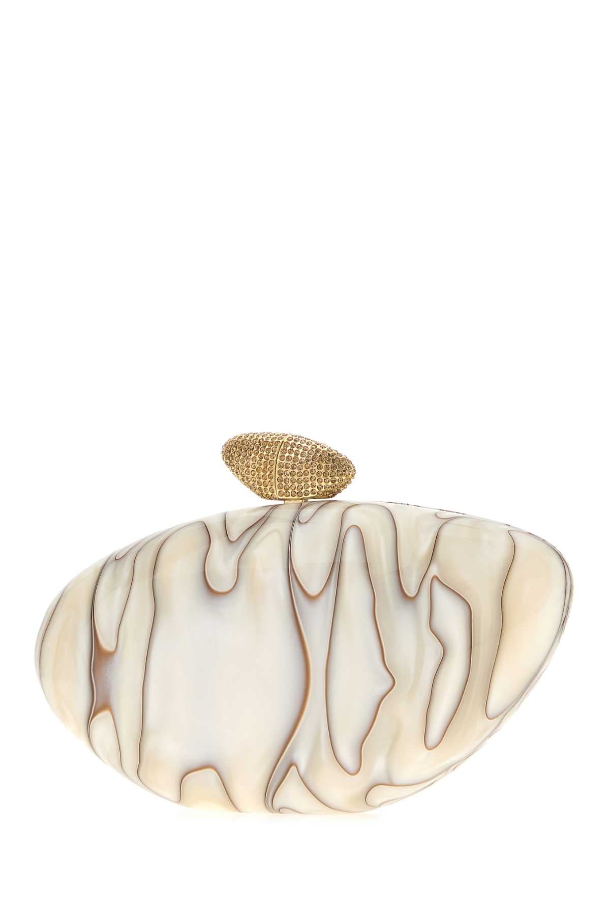 Benedetta Bruzziches Women Printed Pvc Armonia Clutch BENEDETTA BRUZZICHES
