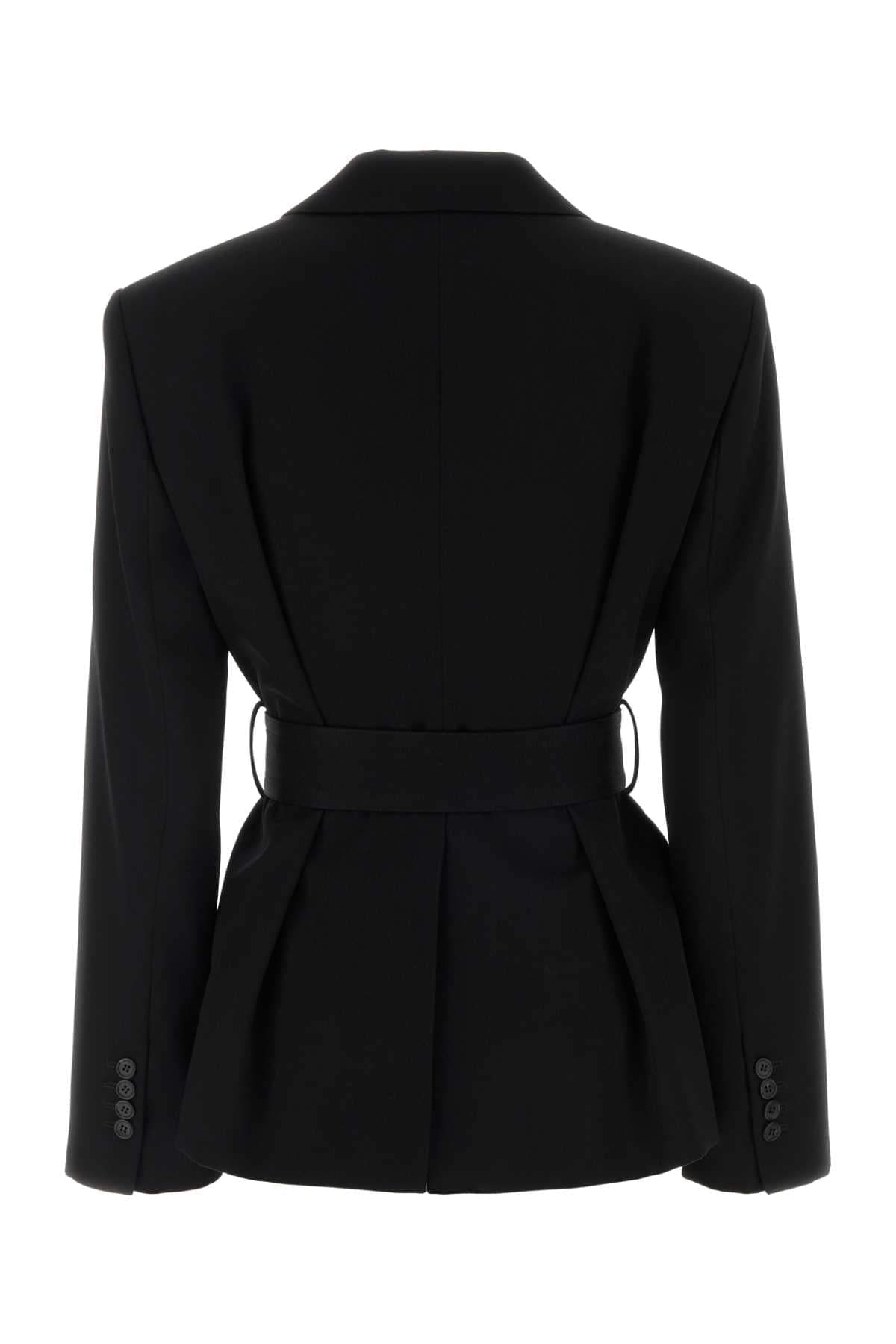 Lanvin Women Black Wool Blazer LANVIN