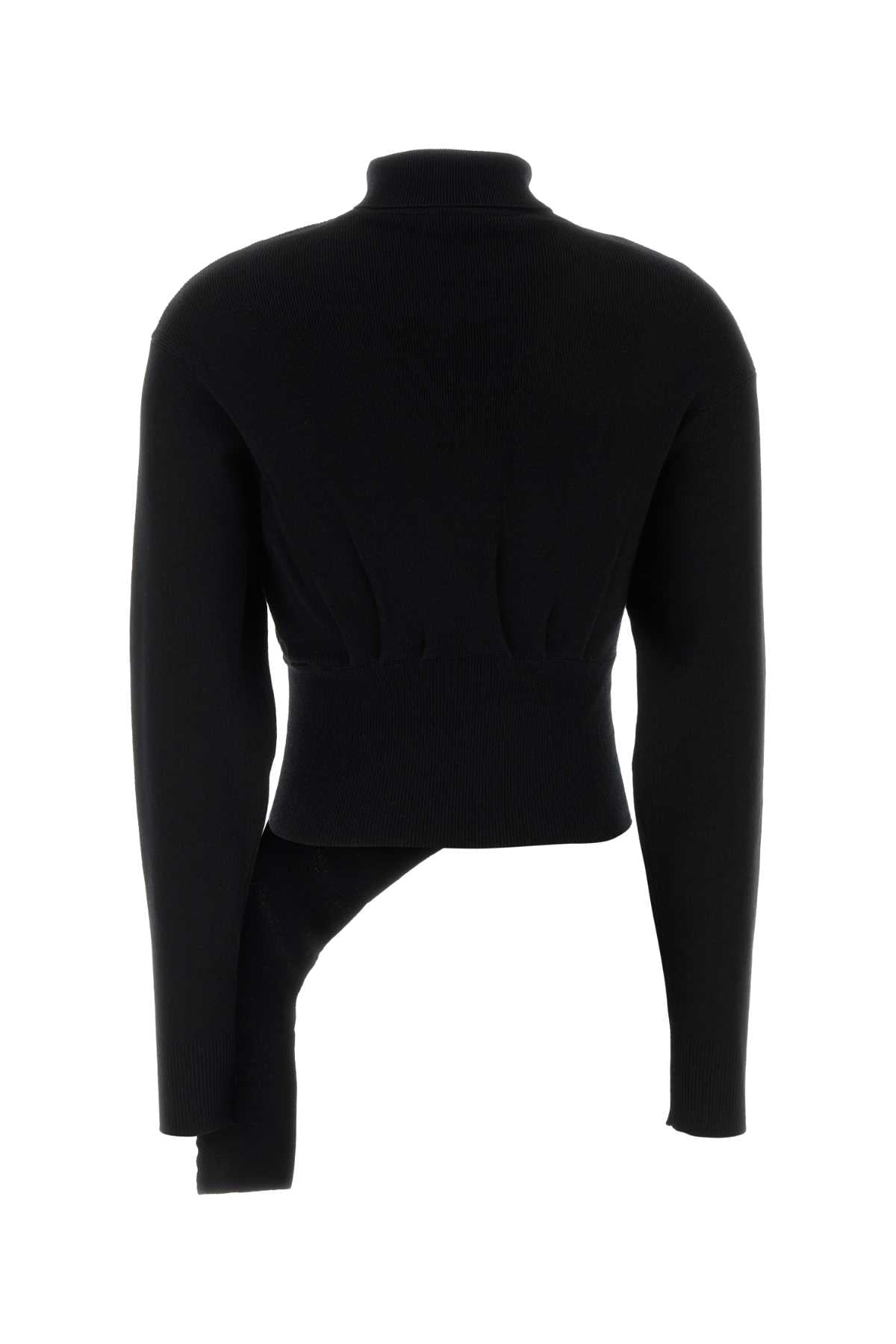 Lanvin Women Black Wool Blend Sweater LANVIN