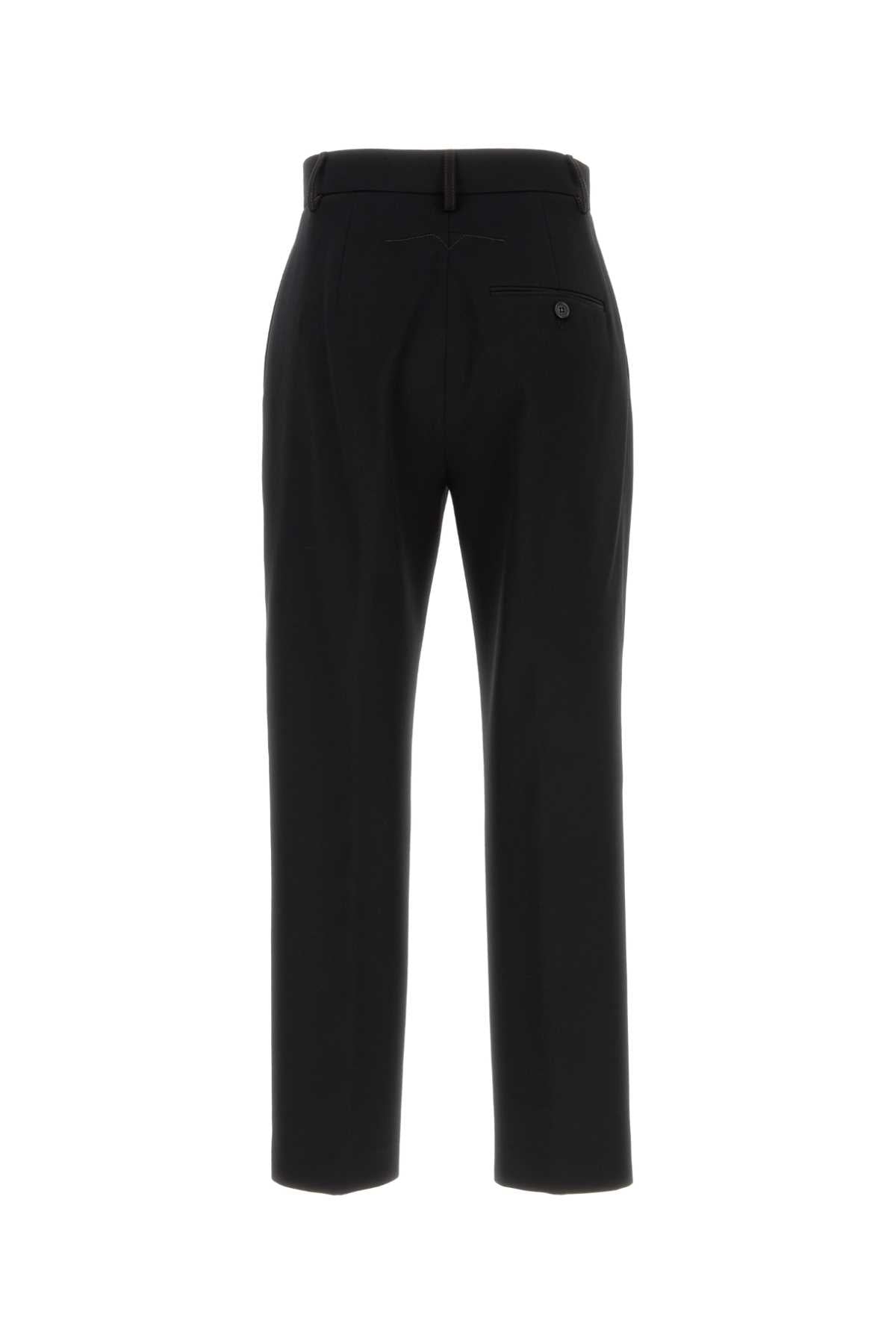 Lanvin Women Black Wool Pant LANVIN